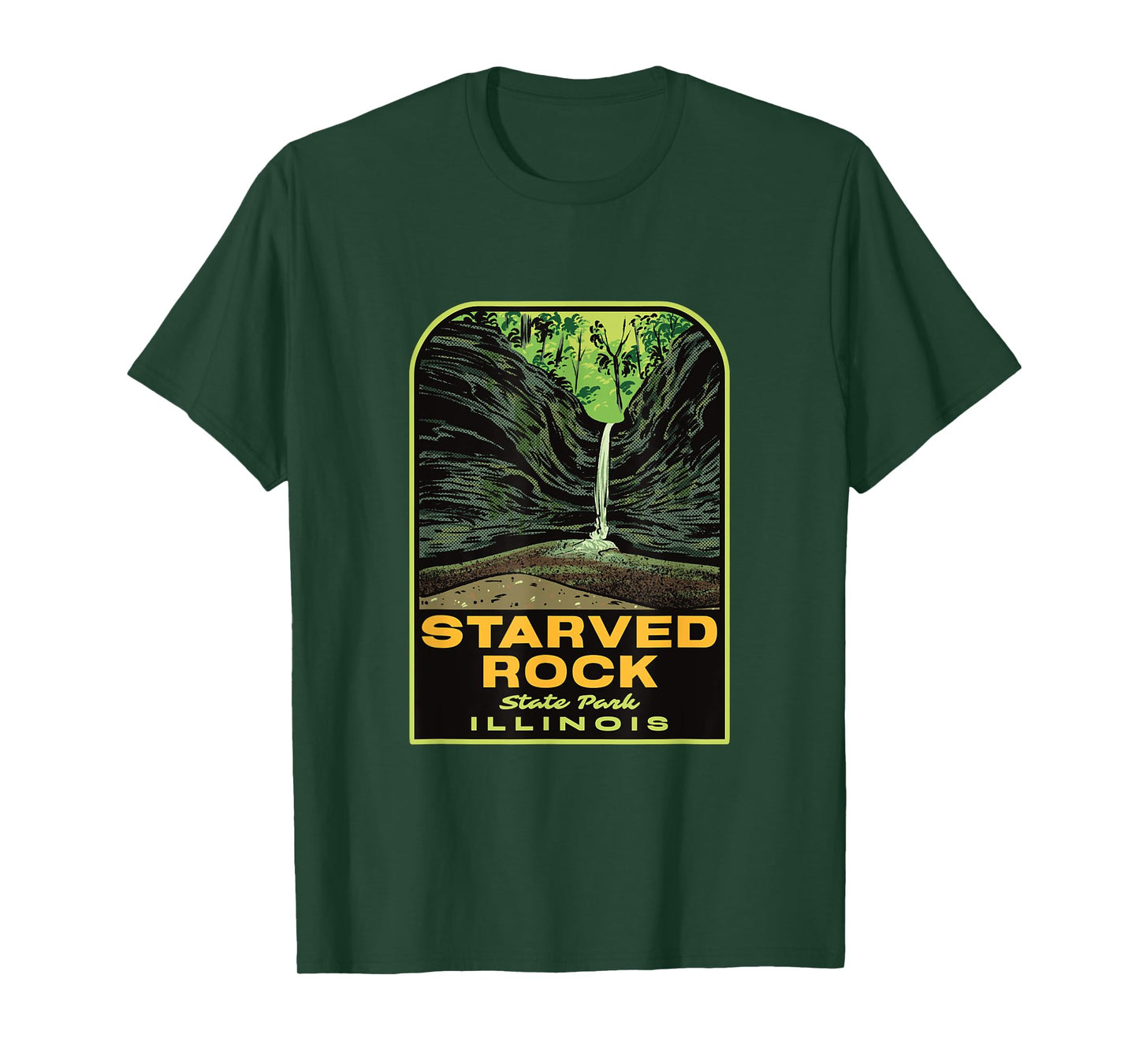 Starved Rock State Park Illinois T-Shirt