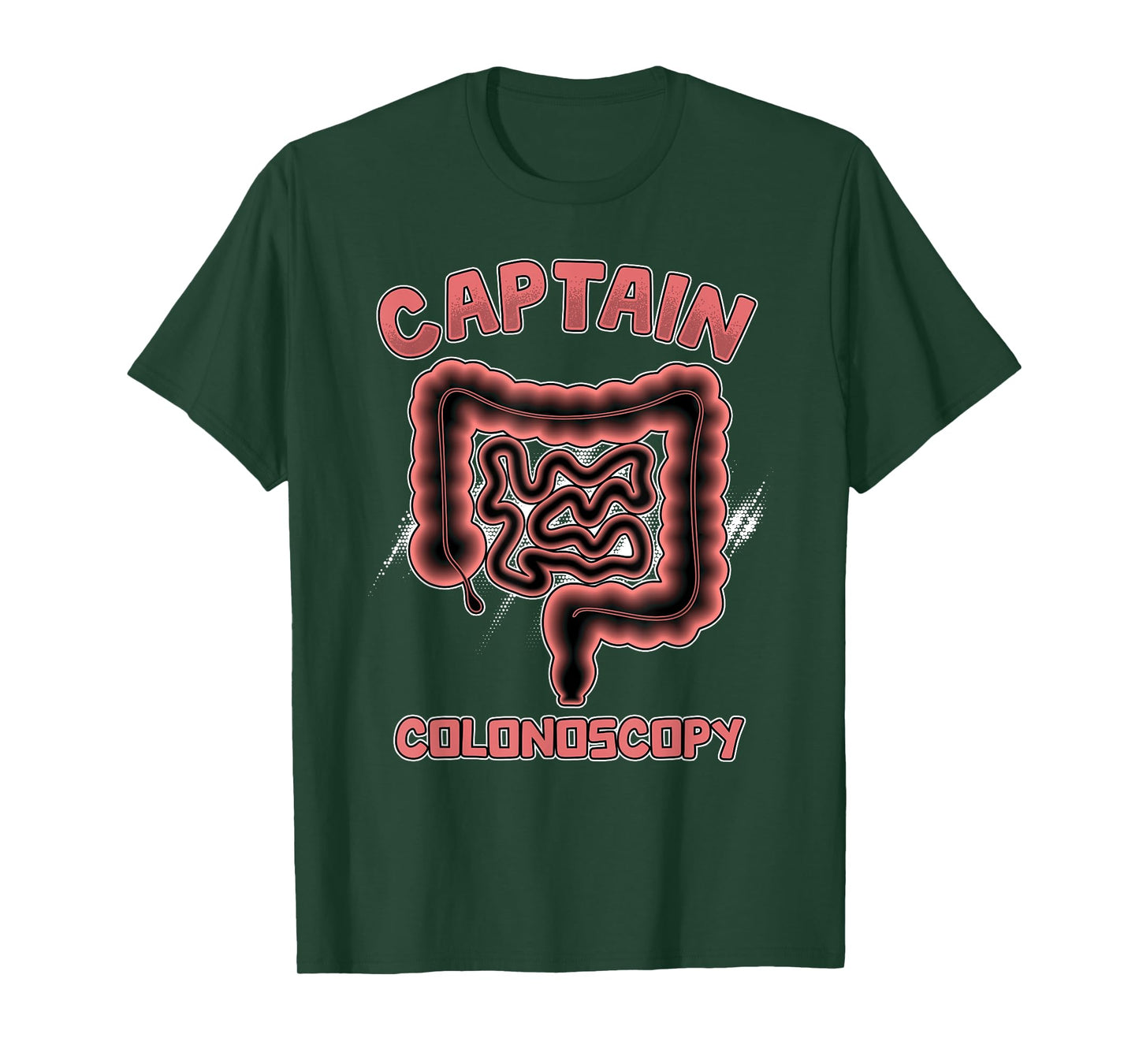 Captain Colonoscopy | Guts Medicine | Gastroenterology T-Shirt