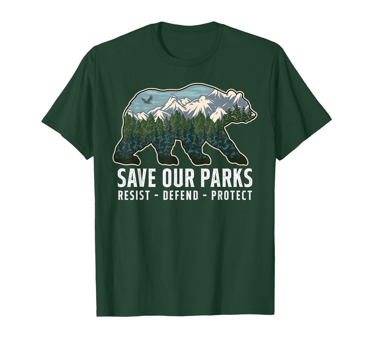 Save Our Parks Resist National Park Protect ALT US Parks T-Shirt