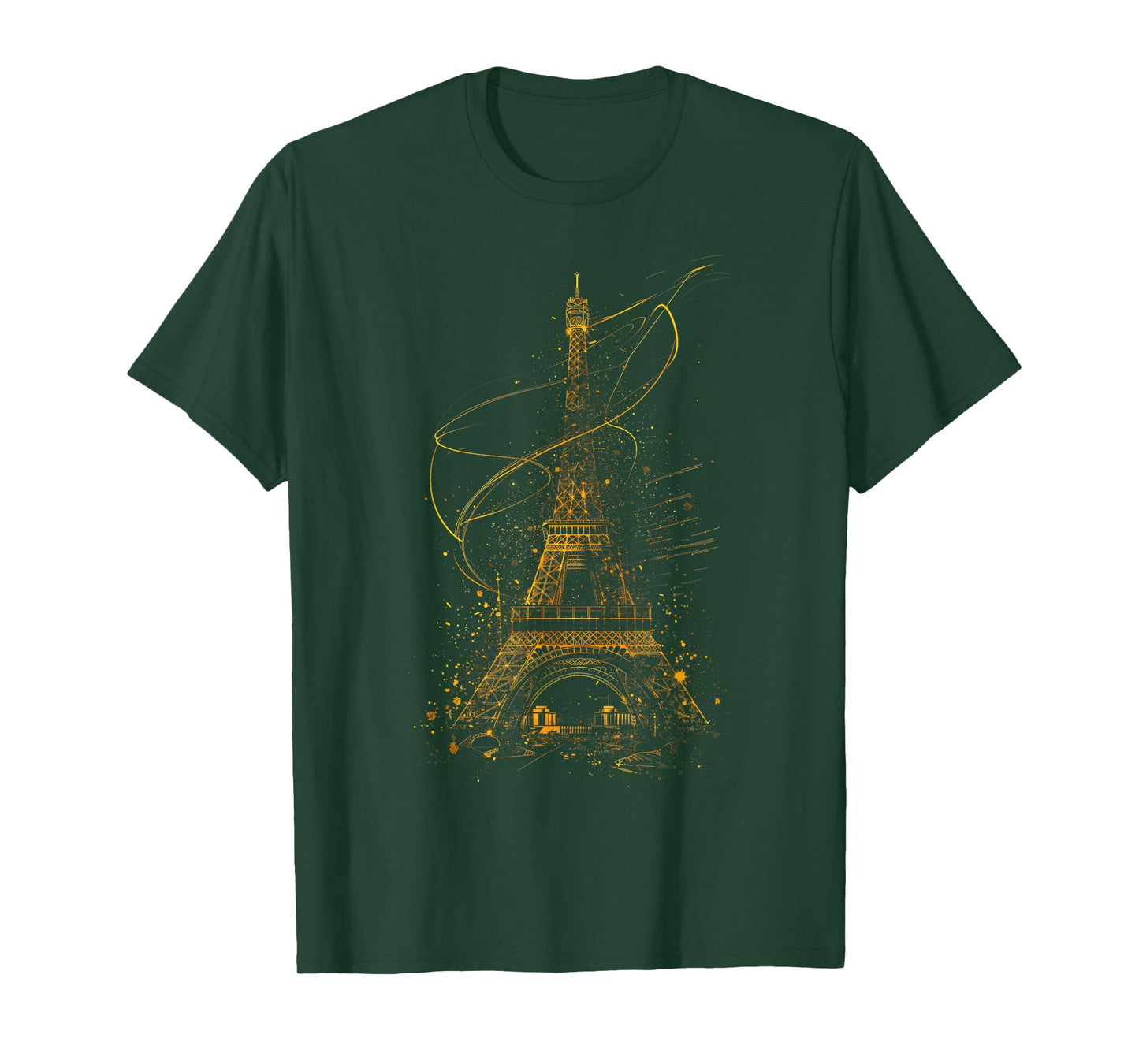 Eiffel Tower Paris France Souvenir Architecture Landmark T-Shirt