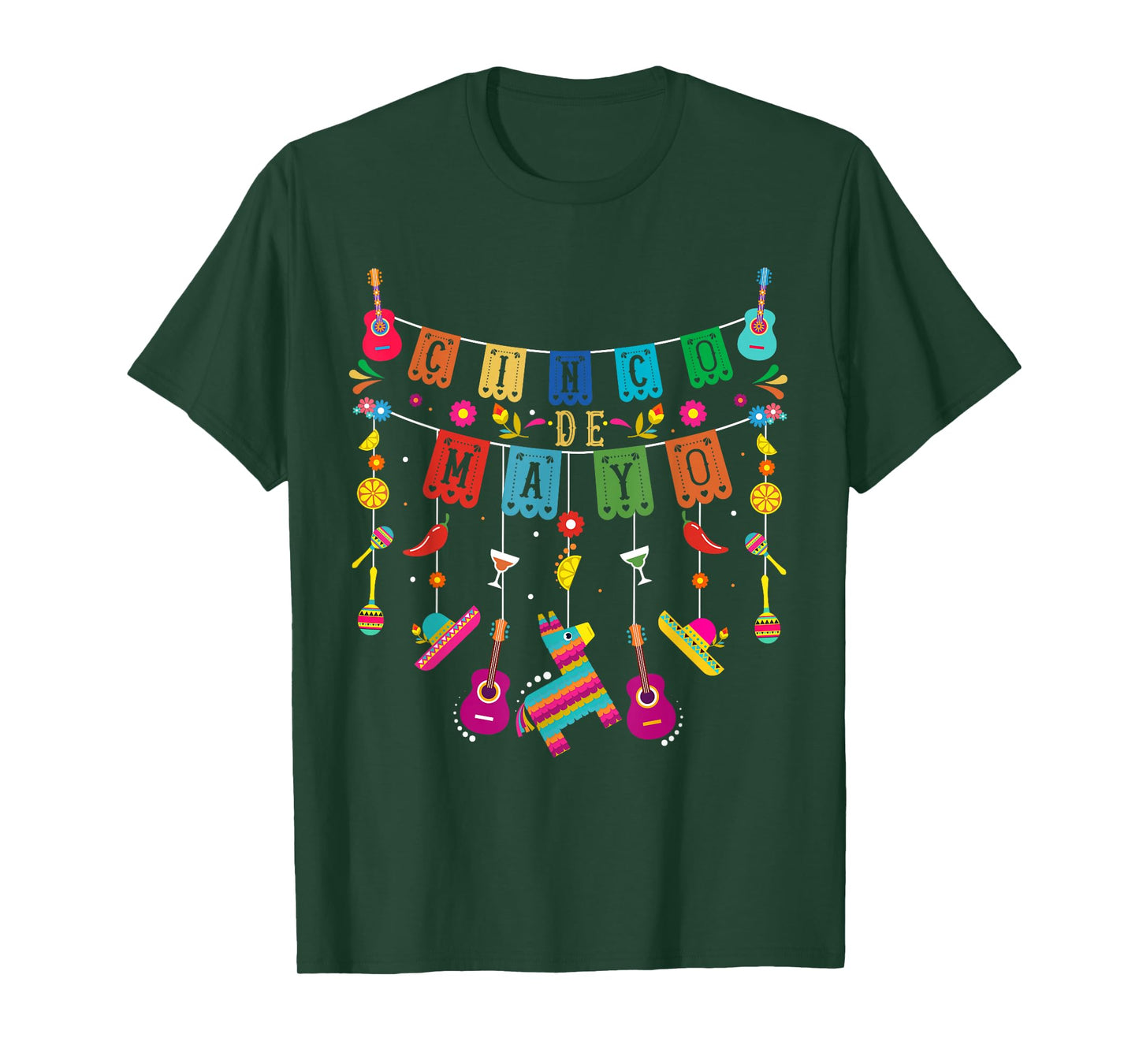 Cinco De Mayo Funny Mexican Fiesta 5 De Mayo T-Shirt