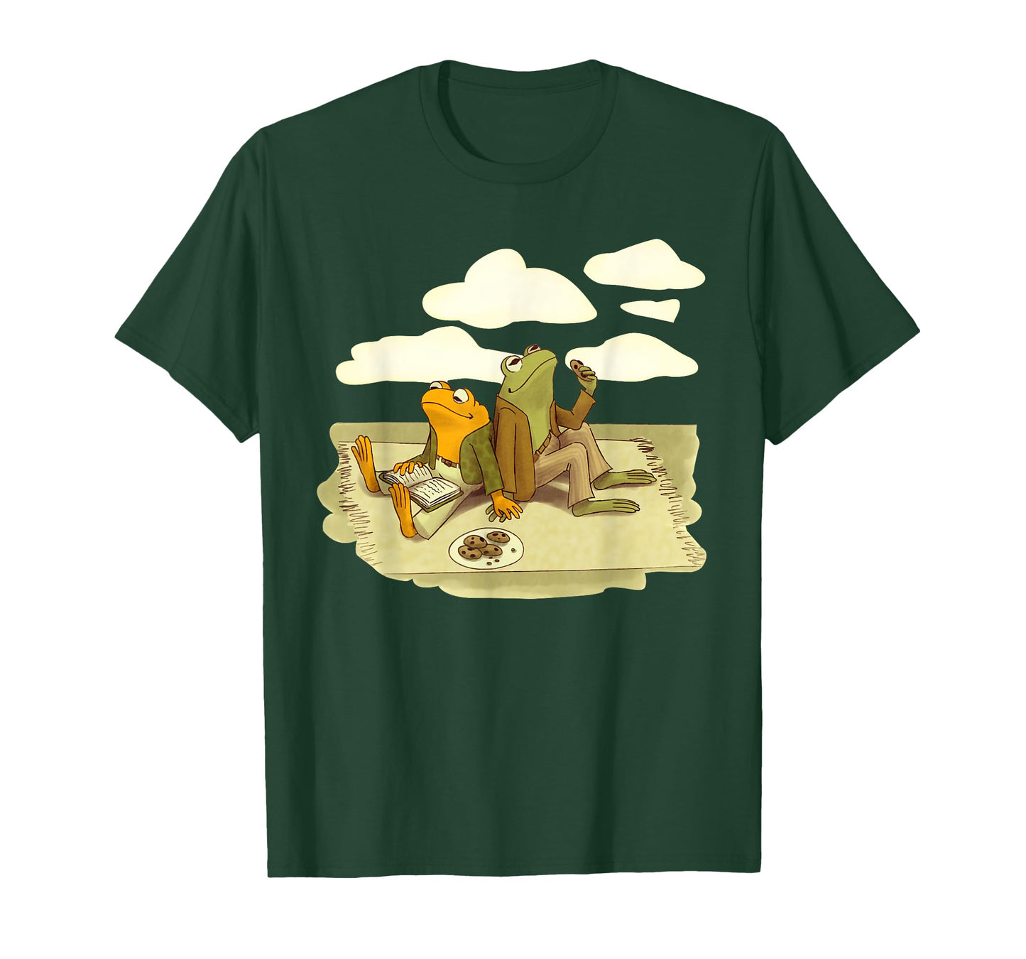 Book Frog Toad Vintage Book Frog Book Frog Reading Book T-Shirt