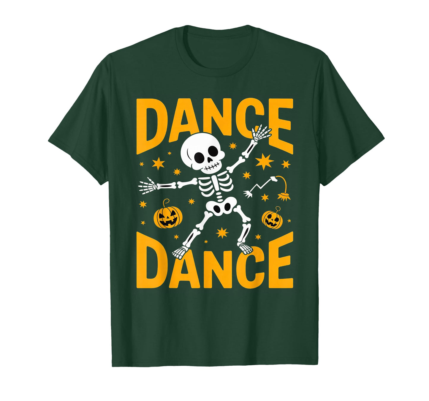 Funny Dance Lover Skeleton for Halloween Spooky T-Shirt