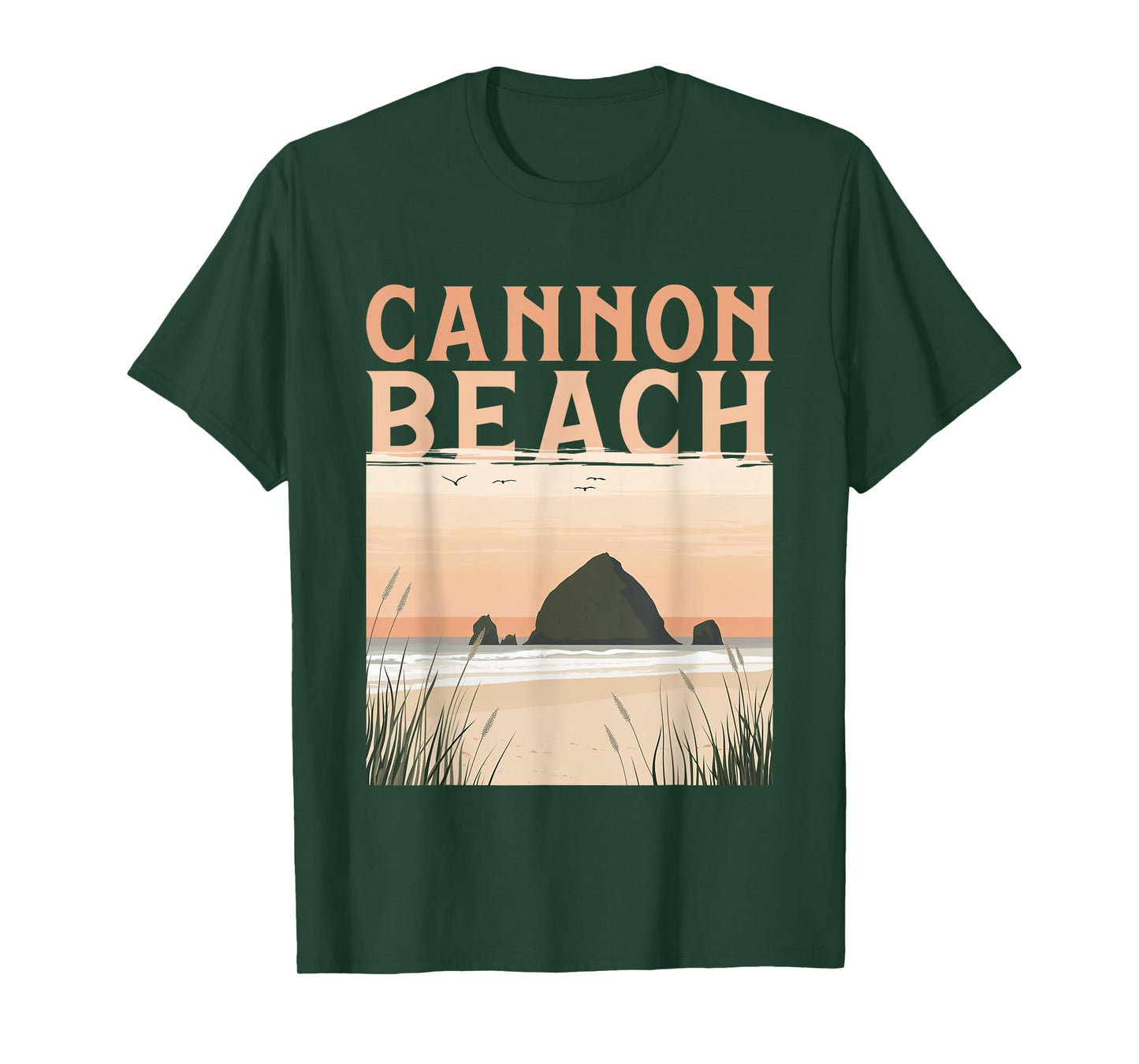 Cannon Beach Oregon Coast Road Trip Pacific Northwest Travel T-Shirt