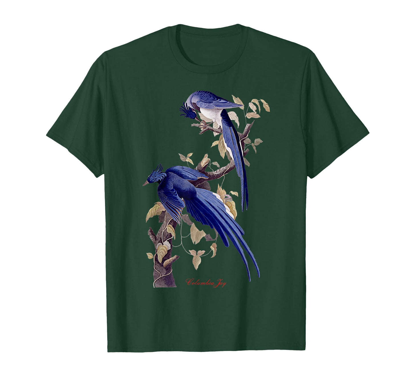 Audubon Columbia Jay North American Birds Education Nature T-Shirt