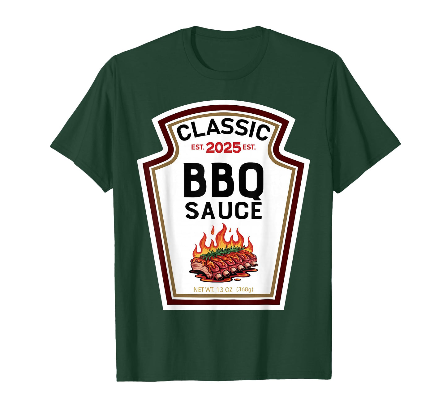 Barbecue Sauce Halloween Costume Family Matching T-Shirt