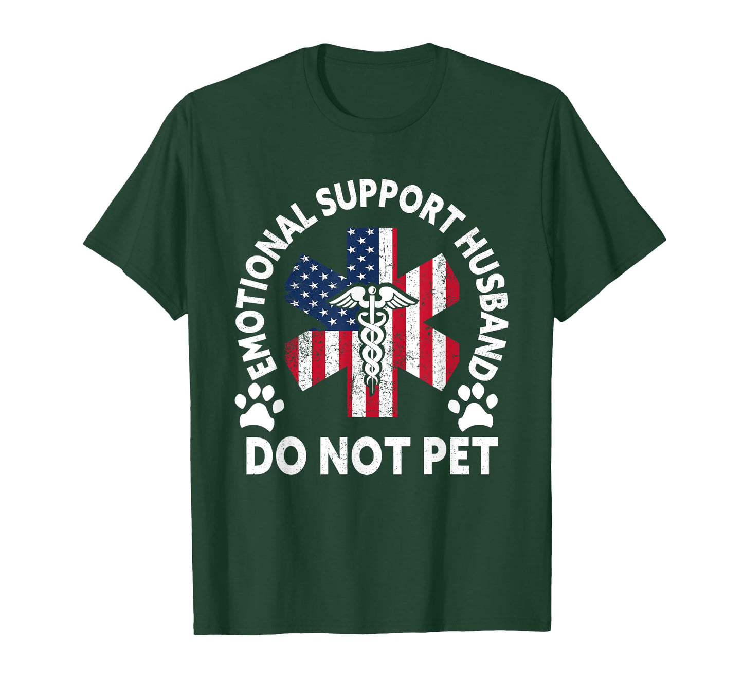 Emotional Support Husband Do Not Pet T-Shirt