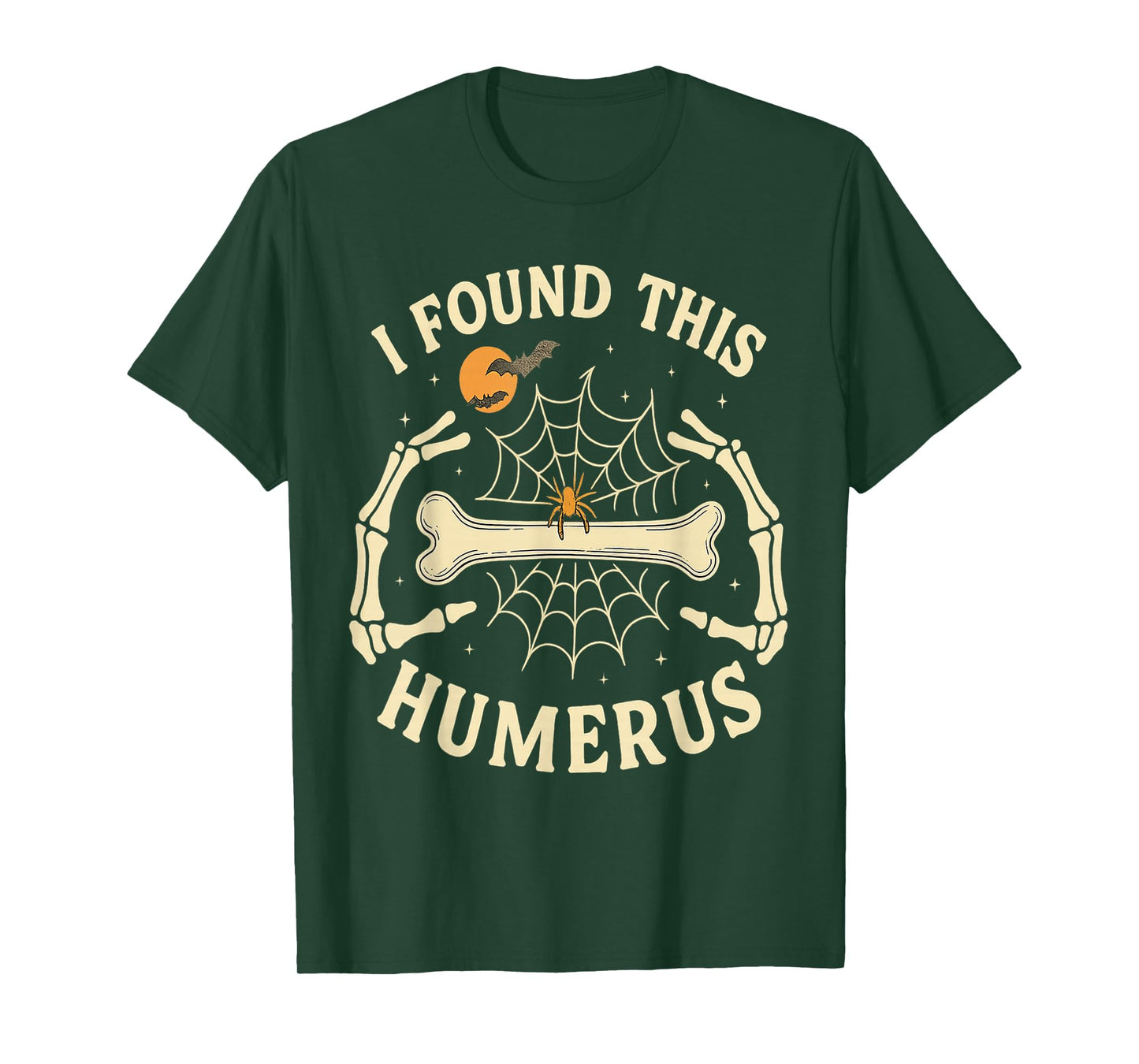 Funny Skeleton Halloween Pun Spooky Bone Anatomy T-Shirt