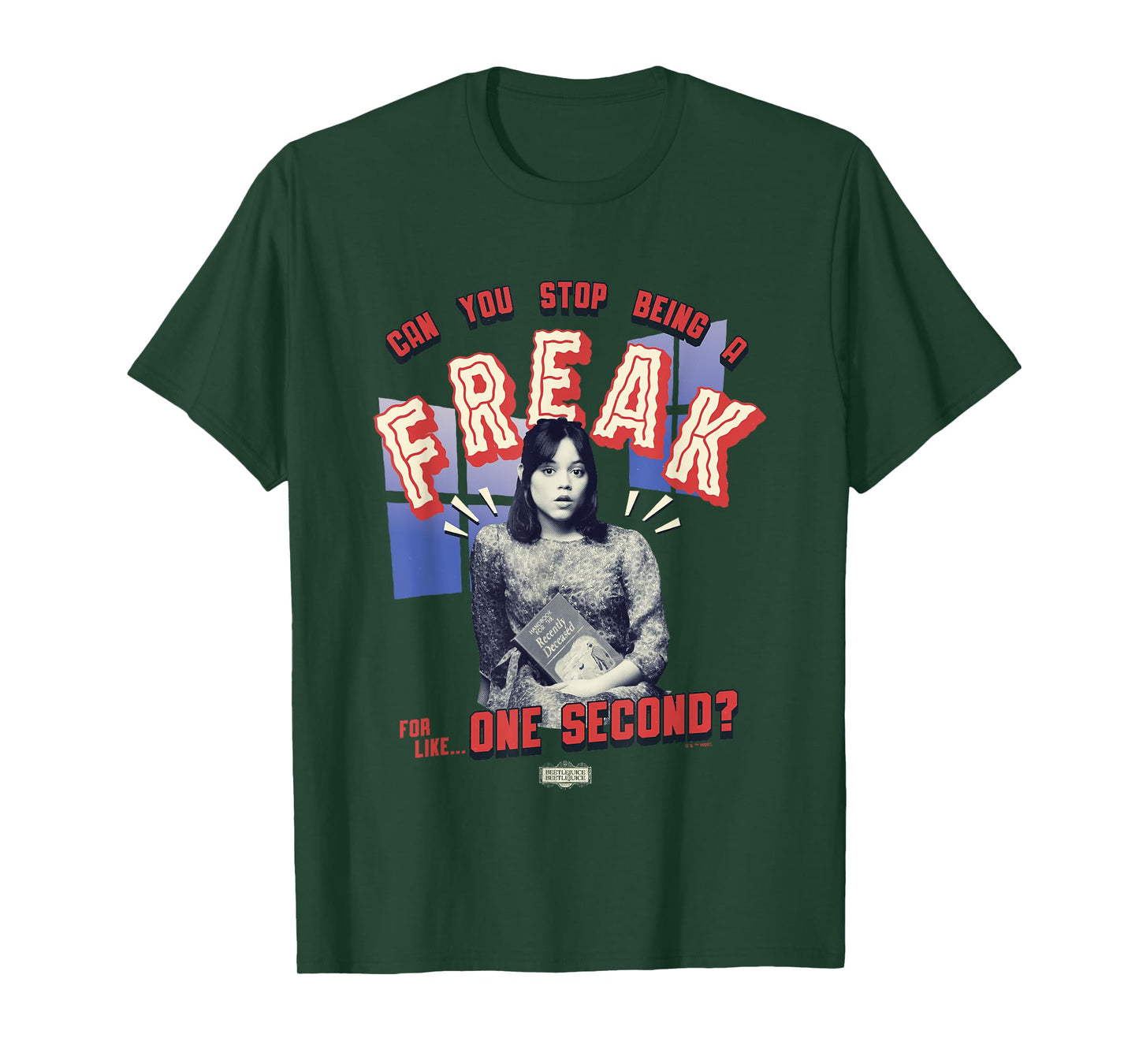 Beetlejuice Beetlejuice Can You Stop Being A Freak? Astrid T-Shirt