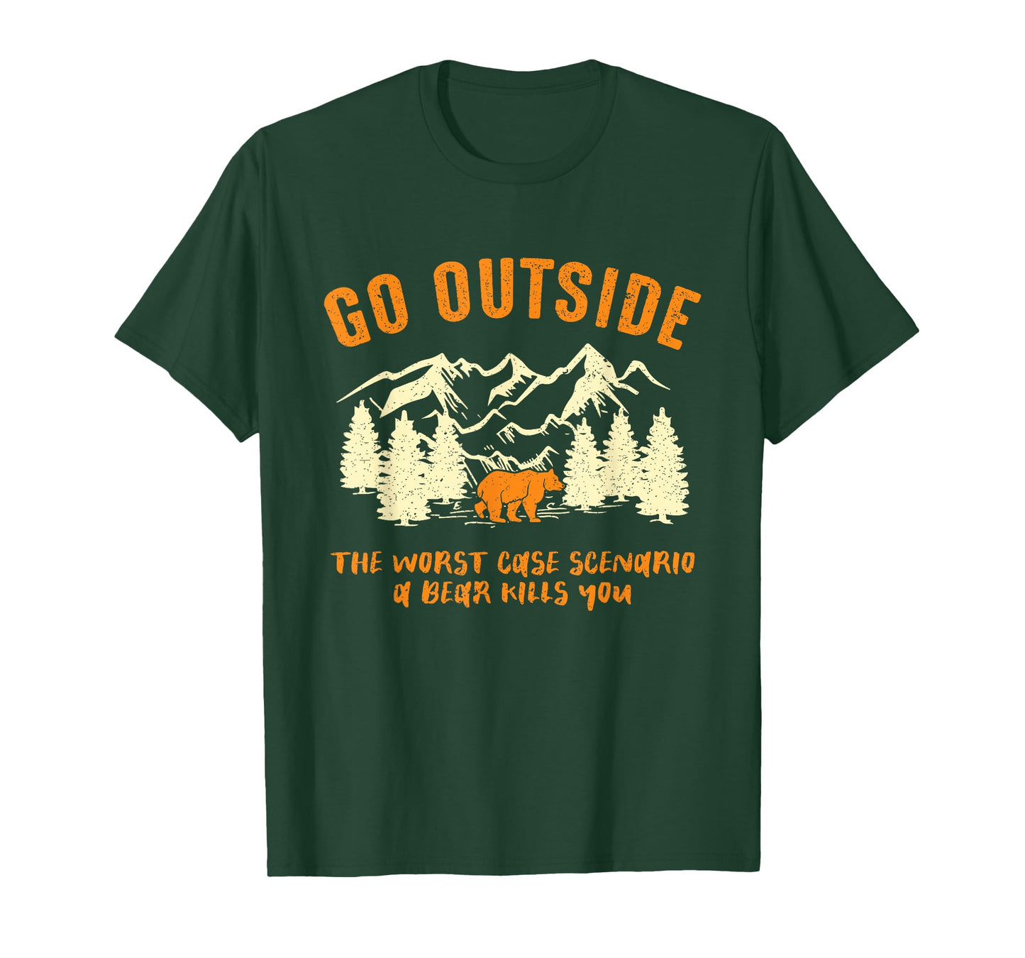 Outdoor Activities Hikers Nature Hiking Lovers Camping T-Shirt