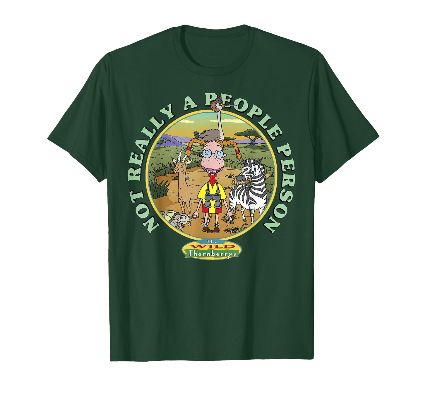 The Wild Thornberrys Eliza Not Really A People Person T-Shirt
