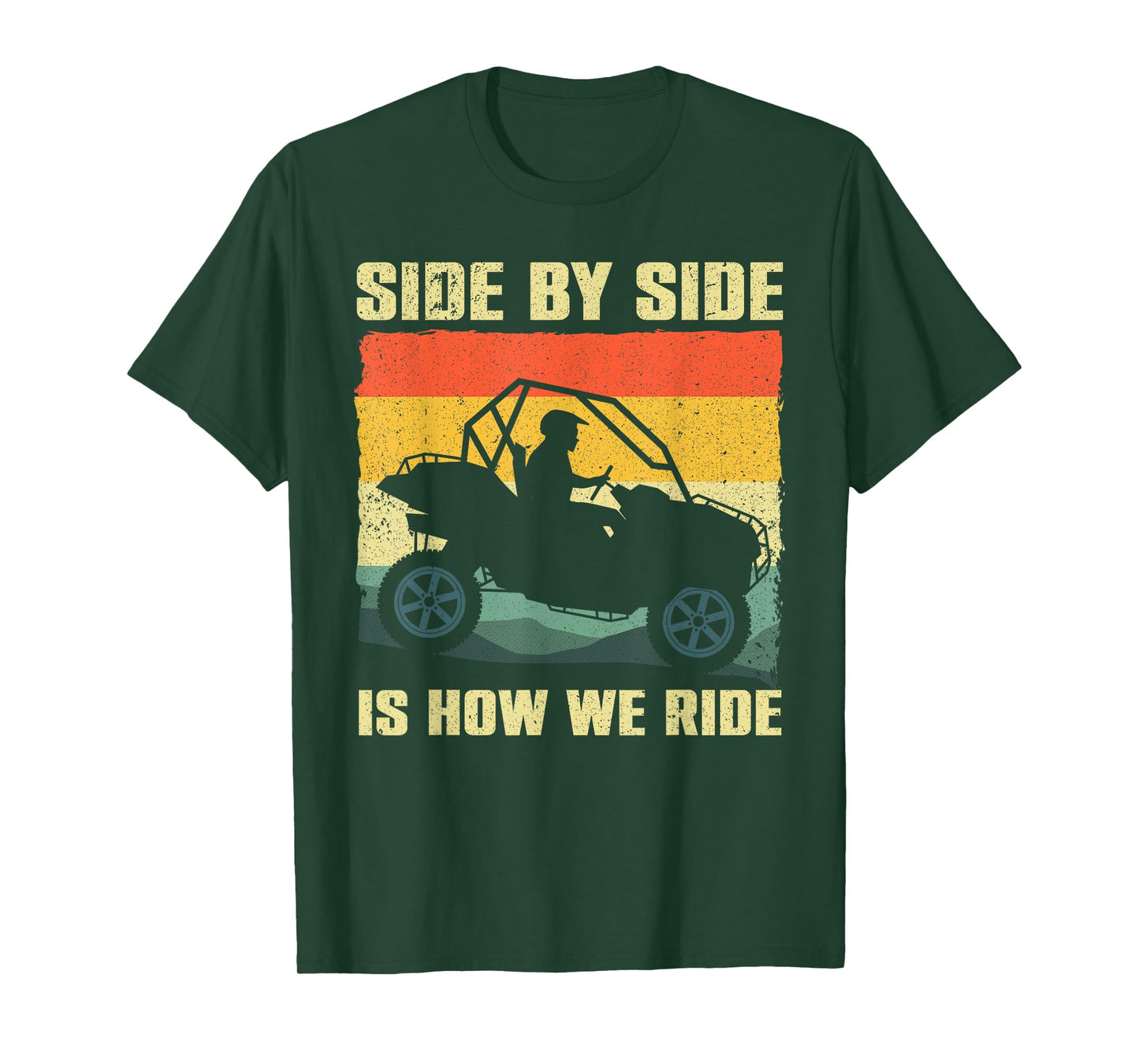 Funny SxS Design For Men Women SxS UTV Side By Side Vehicle T-Shirt