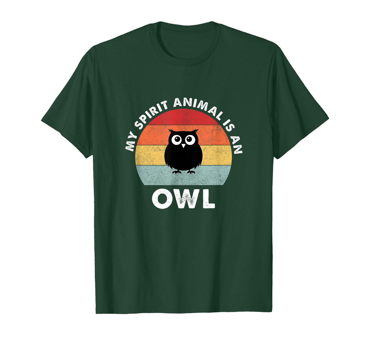 Vintage My Spirit Animal is an Owl T-Shirt