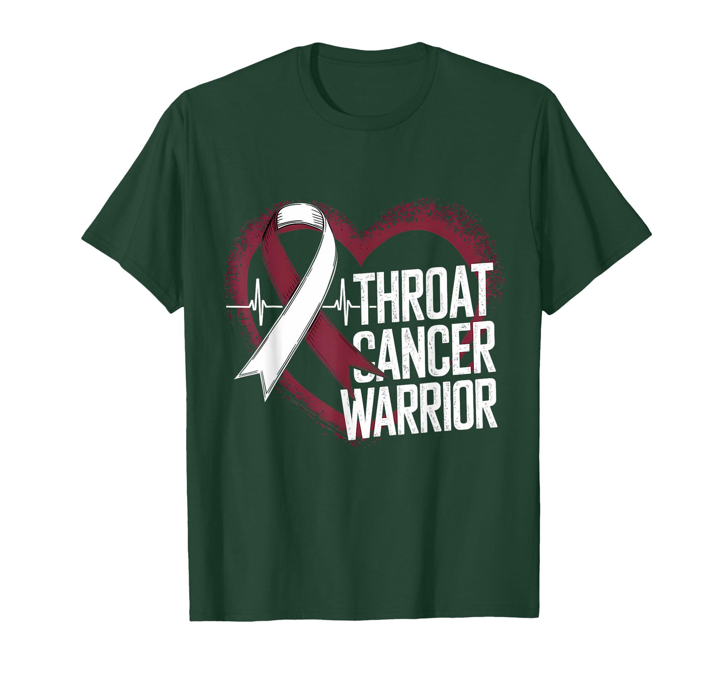 Throat Cancer Awareness Warrior Survivor T-Shirt