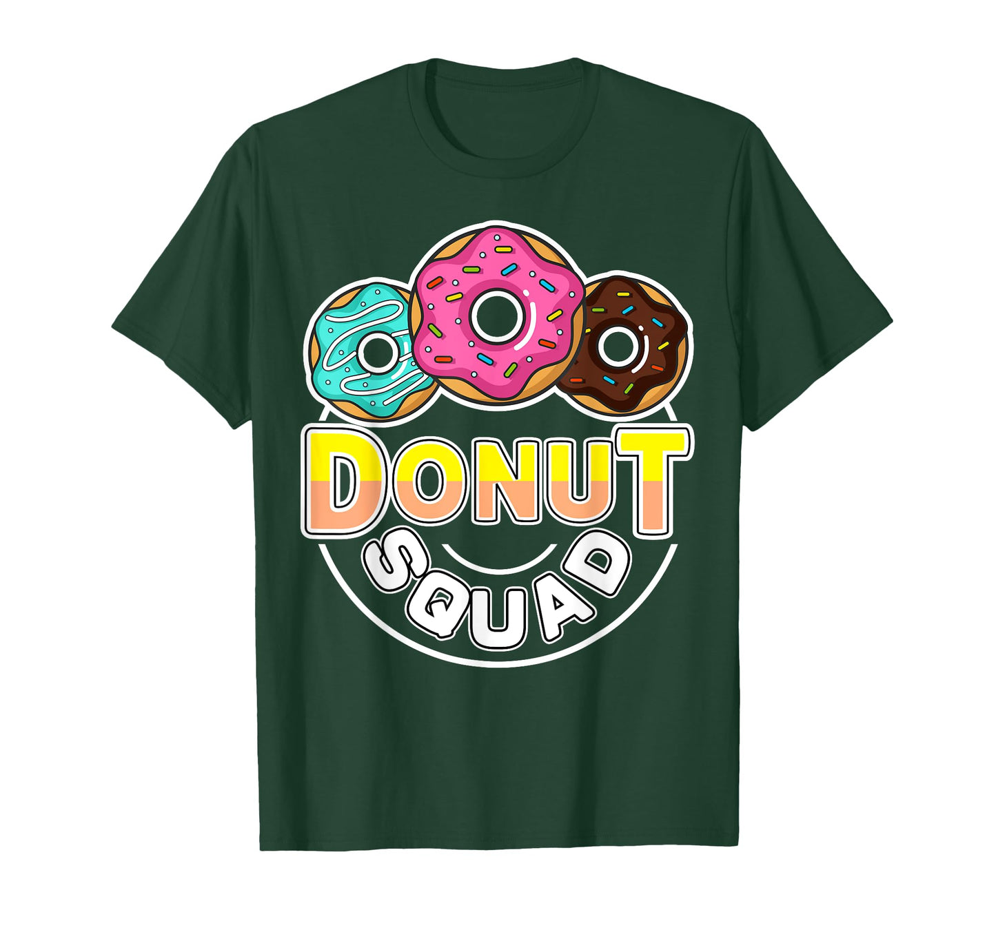 Donut Squad Matching Donut Party Crew Doughnut Sprinkles T-Shirt