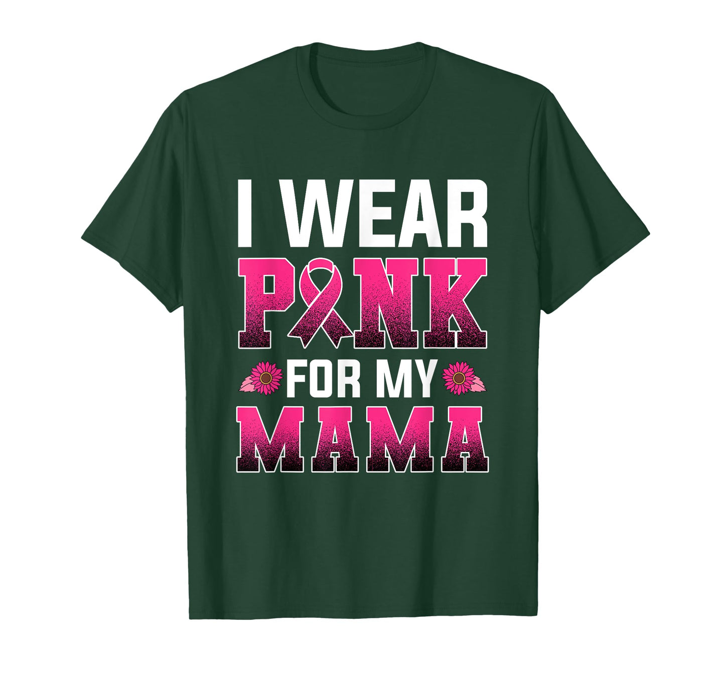 Breast Cancer Awareness Shirt For Women Pink Ribbon Tshirt T-Shirt