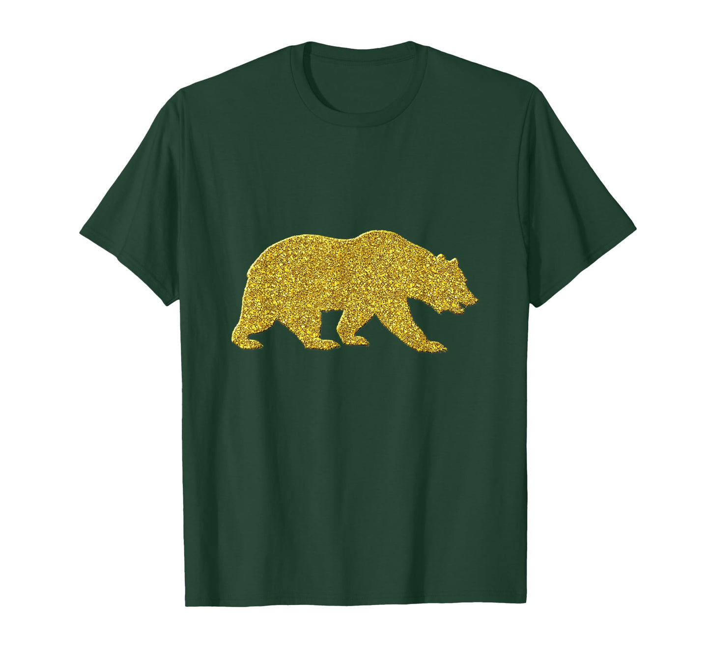 Bear Vintage Golden Retro Animal Symbol T-Shirt