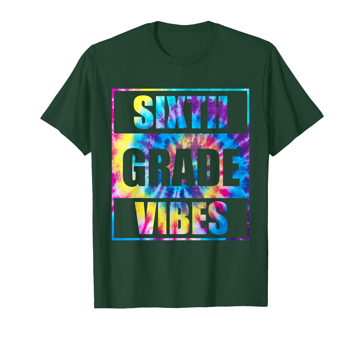 Back To School 6th Grade Vibes First Day Of School Teachers T-Shirt