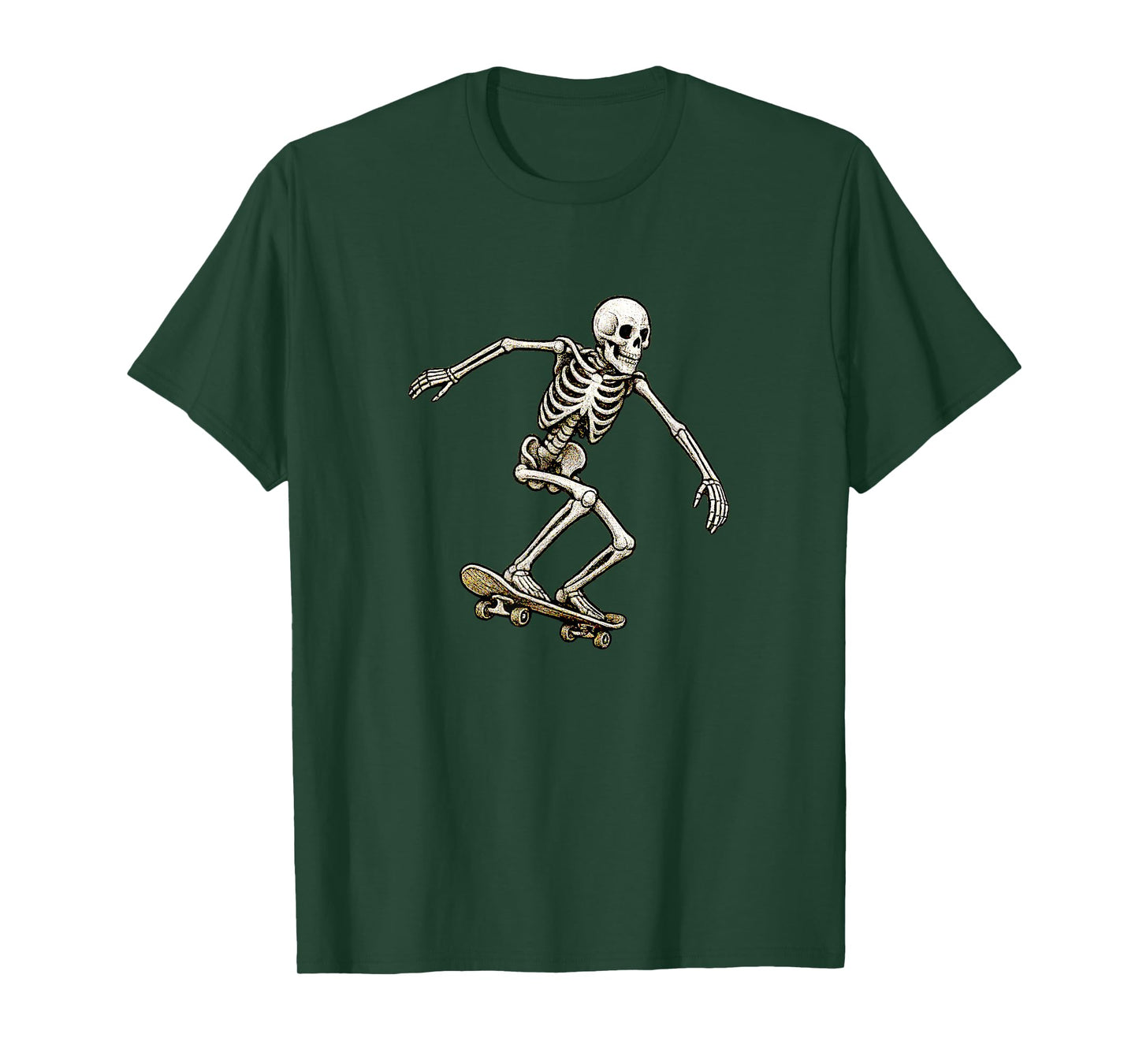 Skeleton Skateboarder Skateboarding Skater Skateboard T-Shirt