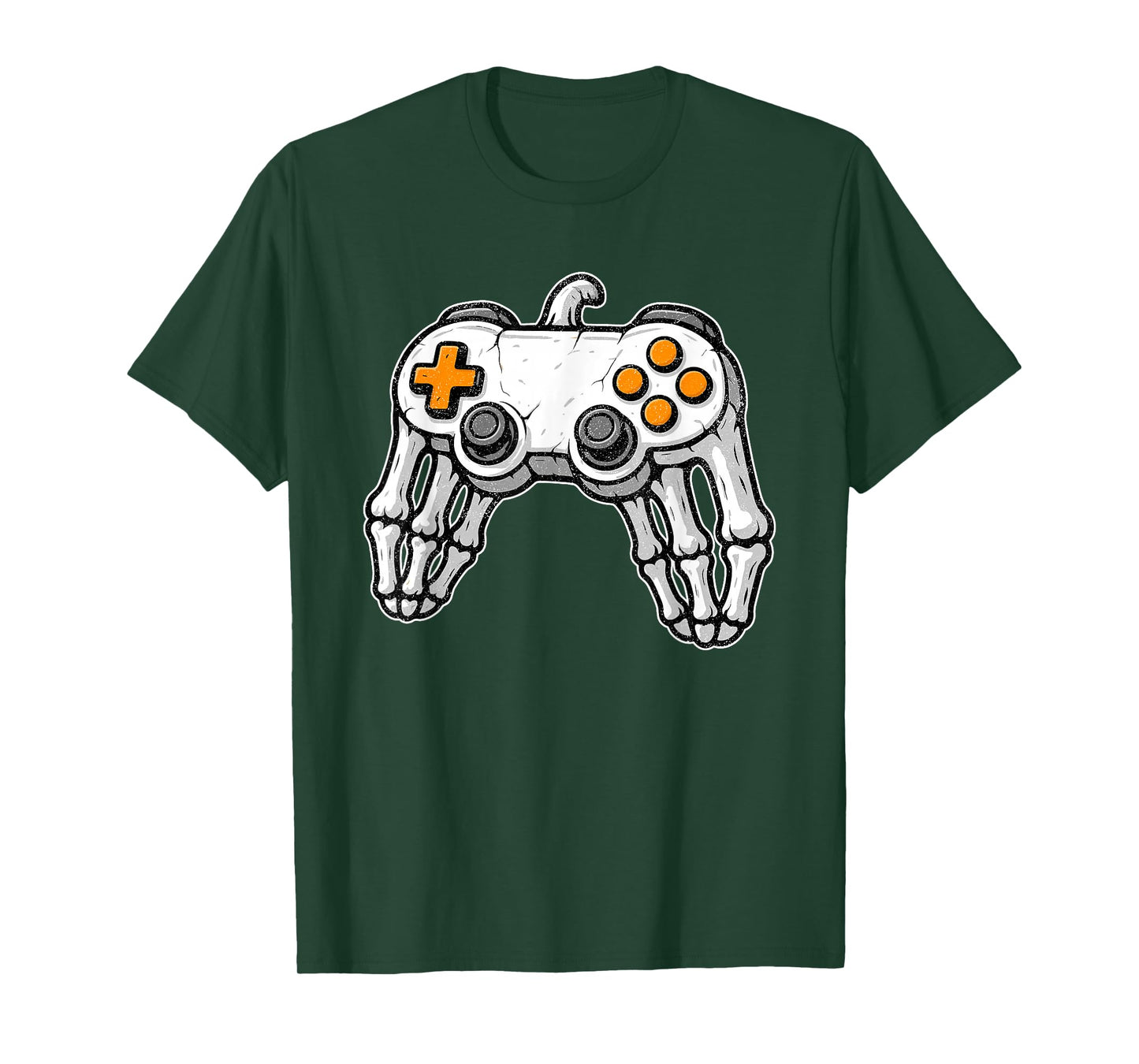 Funny Game Controller Skeleton Gamer Teen Boys Video Gaming T-Shirt