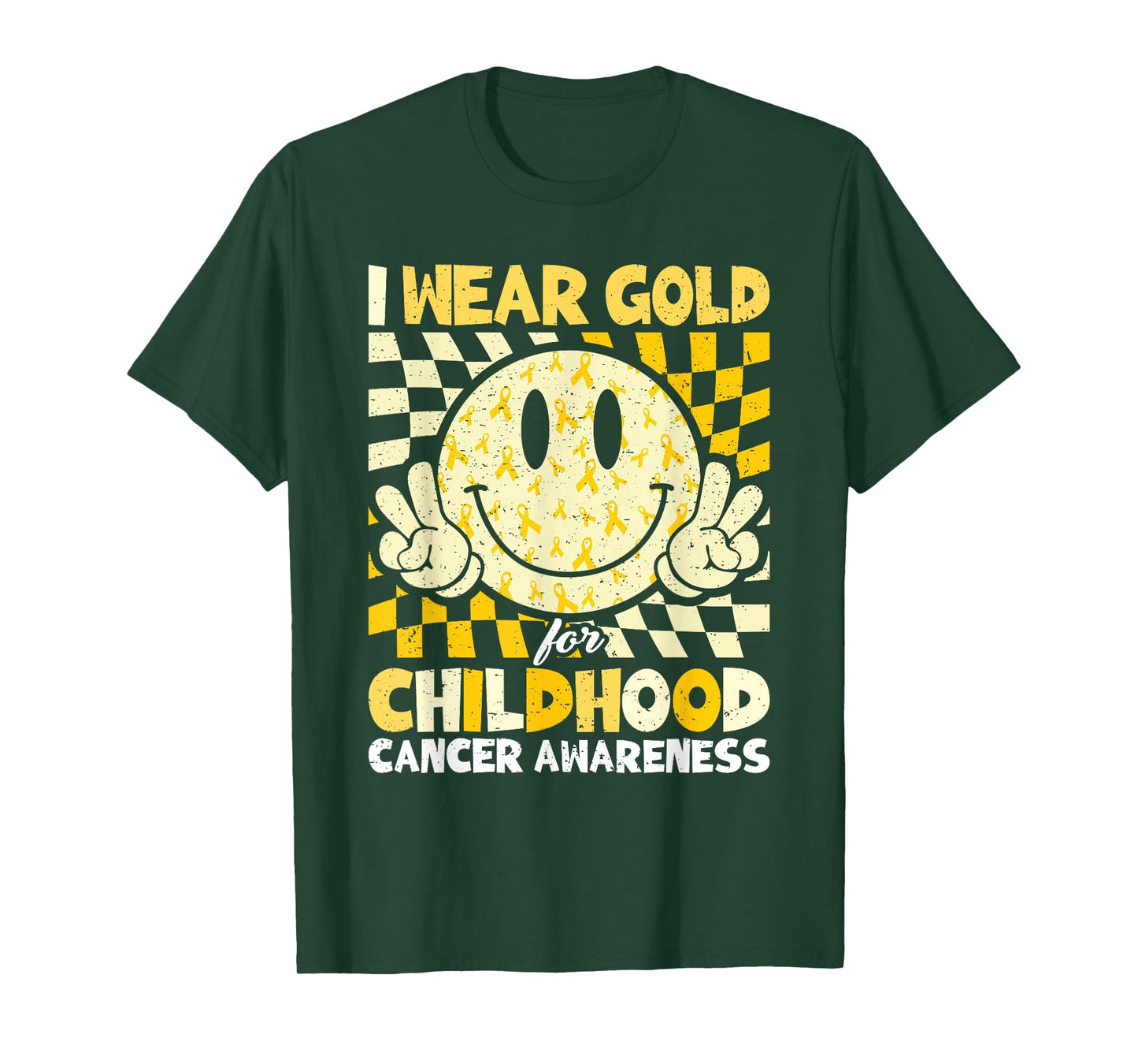 in September I Wear Gold for Childhood Cancer Awareness T-Shirt