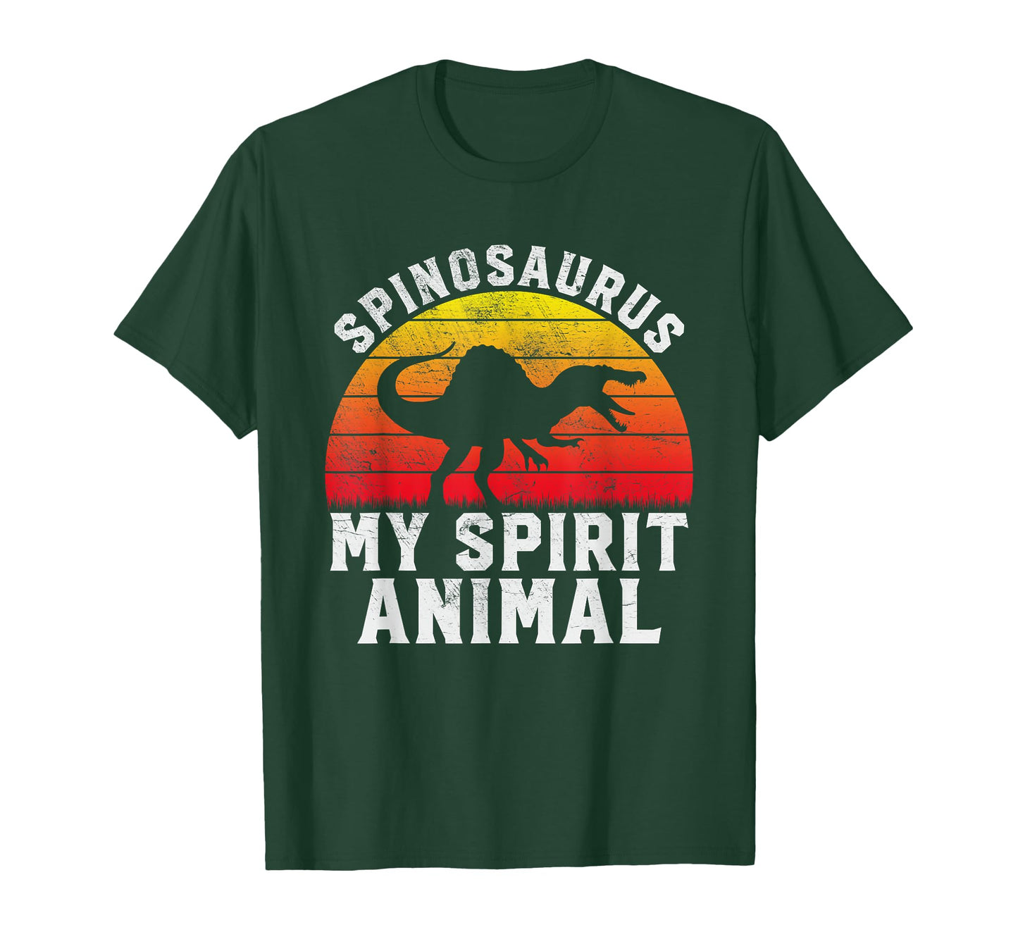 Spinosaurus My Spirit Animal - Dinosaur Retro Paleontology T-Shirt