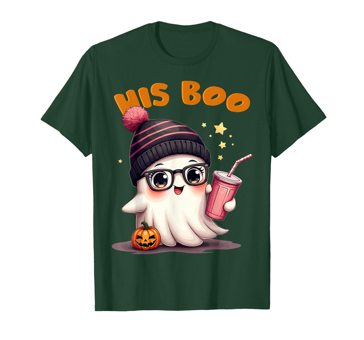 Funny Scary Happy Halloween Costume Men Women Kids Boo 2025 T-Shirt