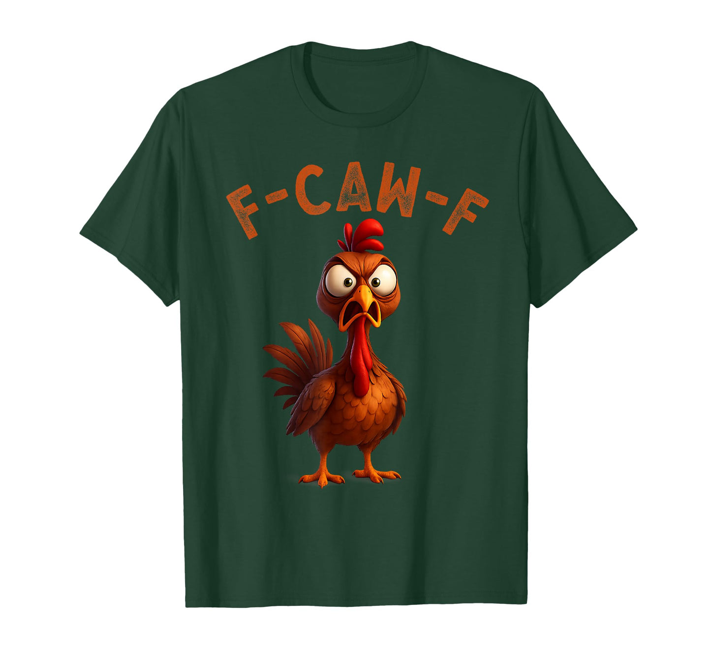 F-Caw-F Funny Turkey FCAWF Humour Turkey Thanksgiving Meme T-Shirt