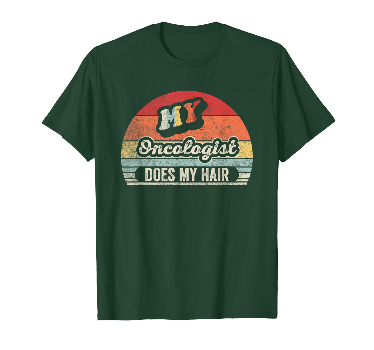 Retro Vintage My Oncologist Does My Hair Chemotherapy T-Shirt