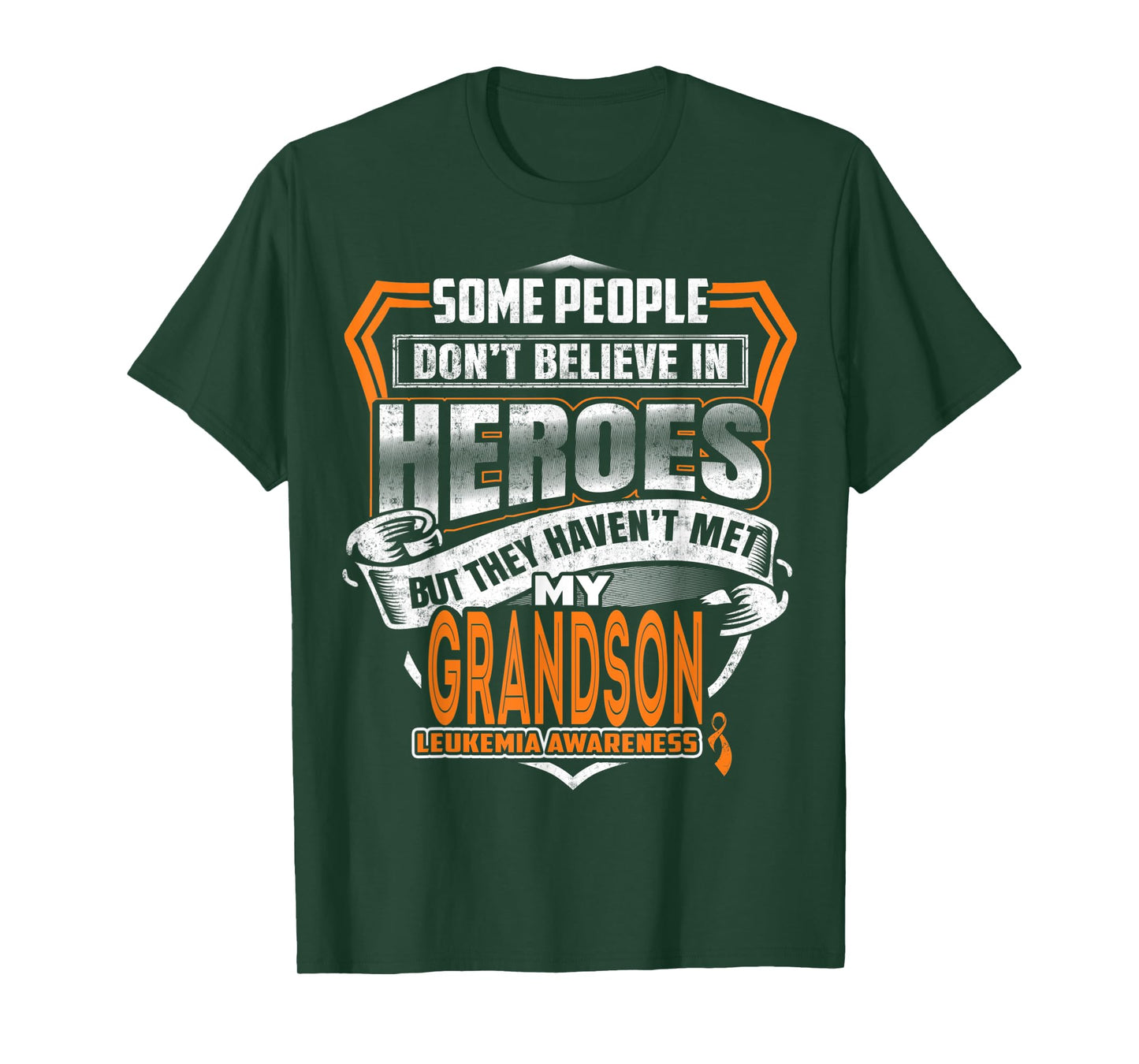 My Grandson's Fight is My Fight Leukemia Awareness T-Shirt