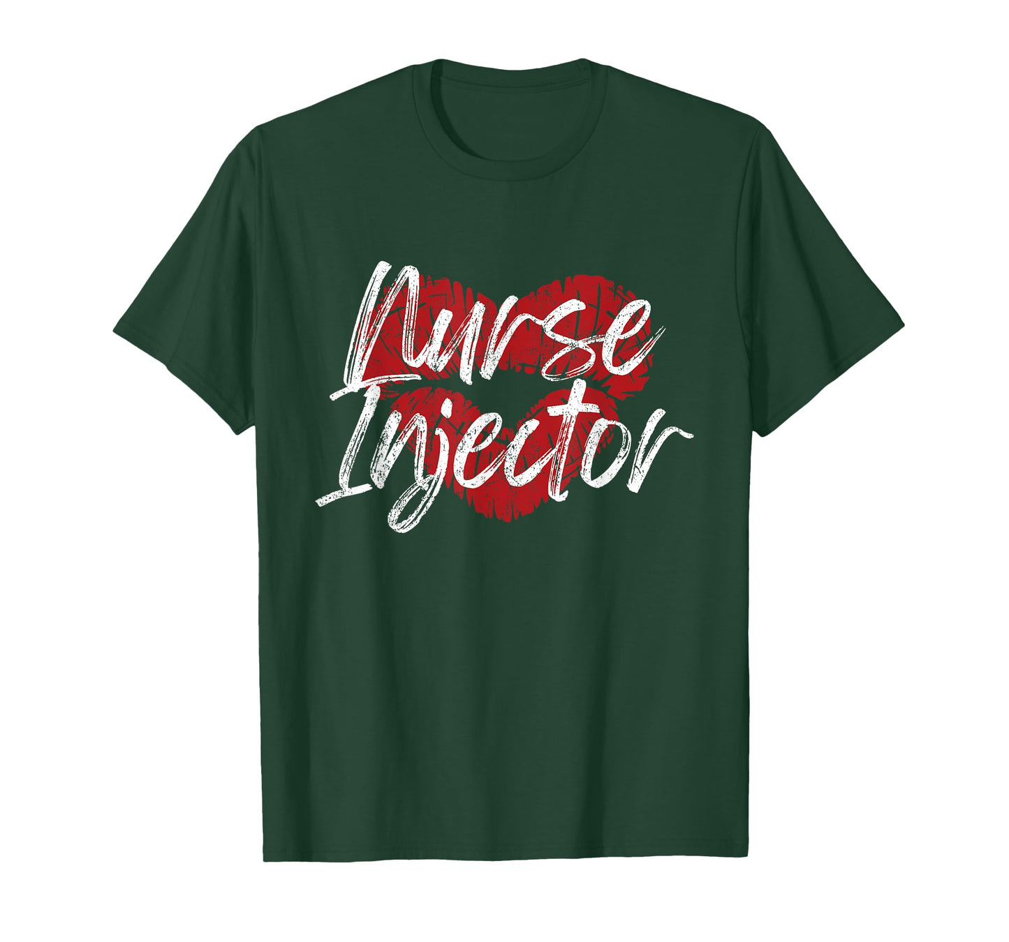 Vintage Nurse Injector Kiss Aesthetic Nurse Injector T-Shirt