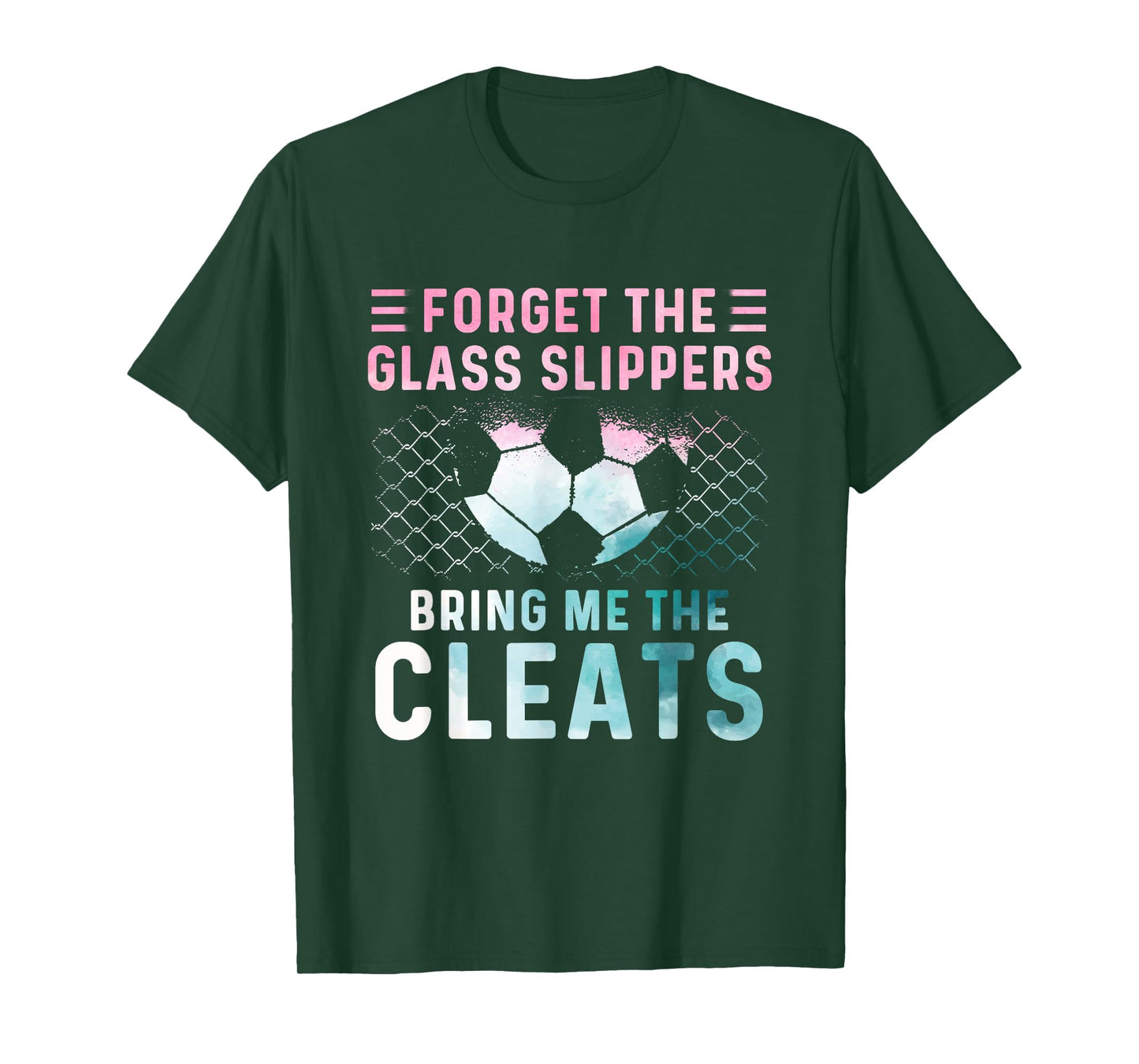 Girl Soccer Player Gifts Team Cleats Mom Goalie Captain T-Shirt