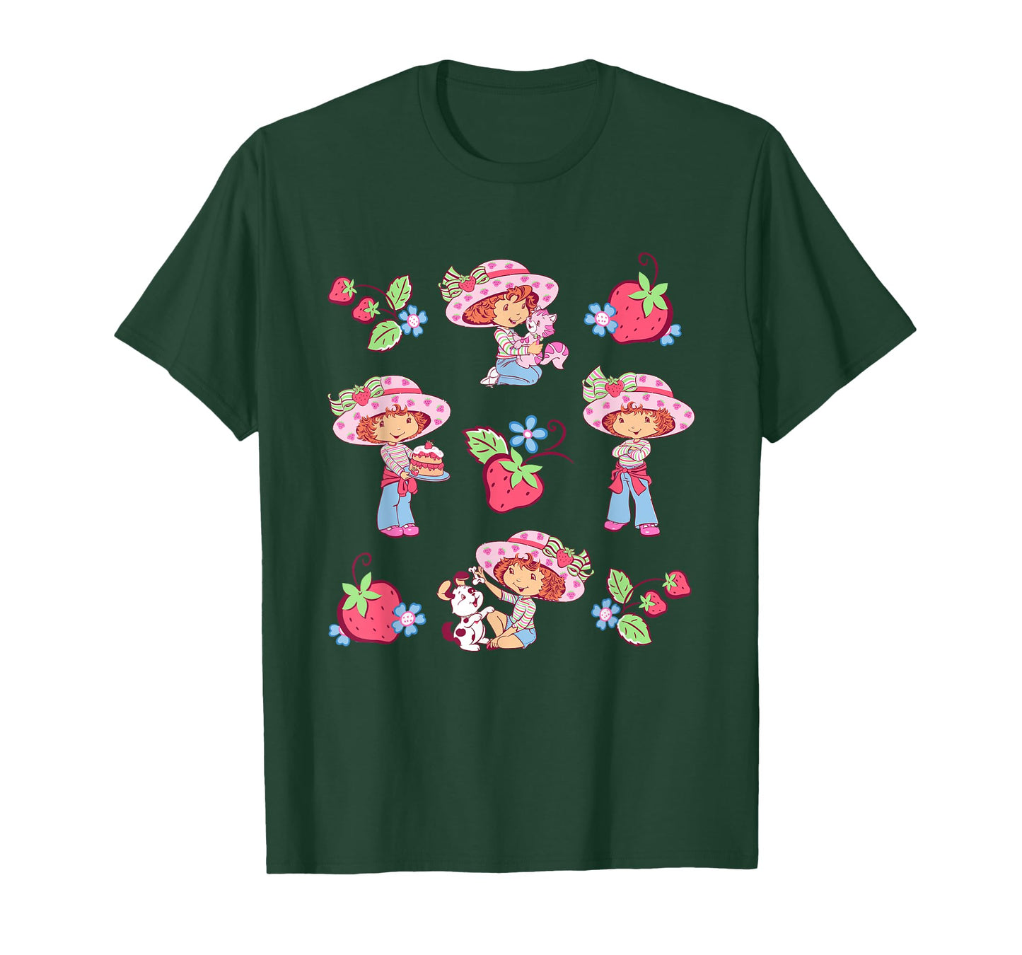 Strawberry Shortcake & Custard Sweet Summer Jumble T-Shirt
