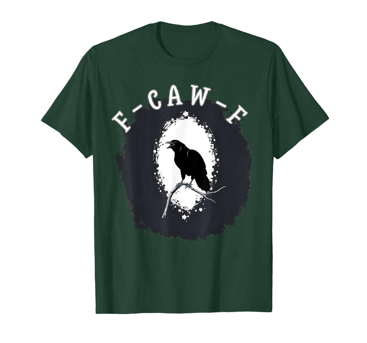 F-Caw-F Black Bird Black Crow T-Shirt