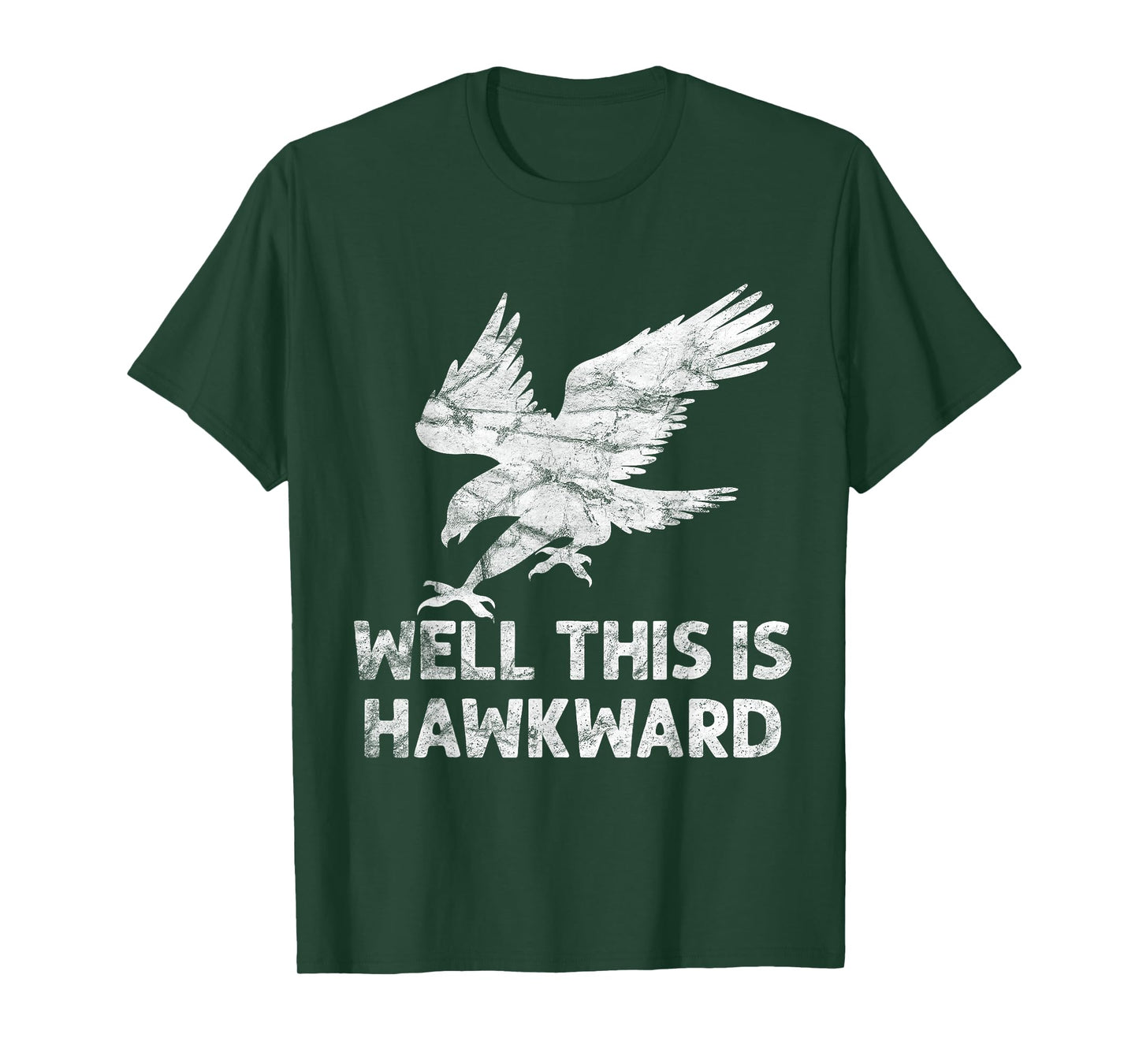 well this is hawkward vintage hawk bird T-Shirt
