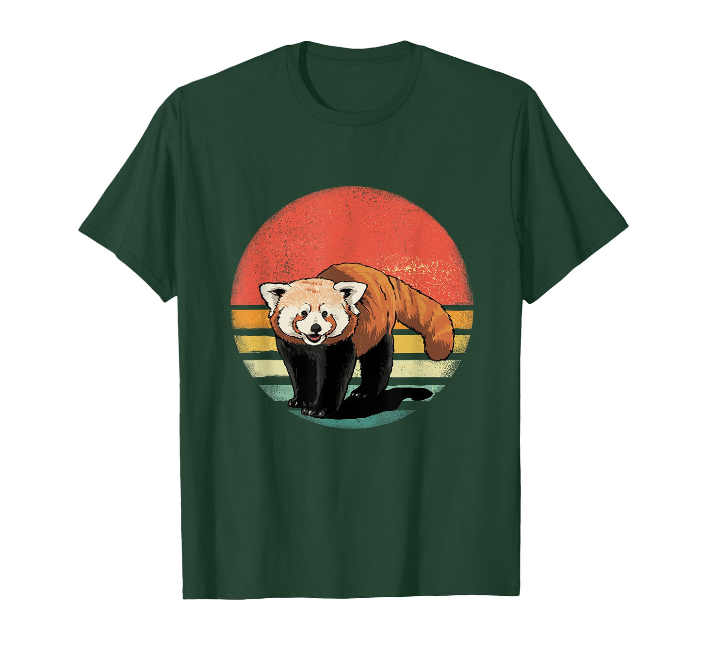 Red Panda Shirt Retro Red Panda Zoo Animal Red Panda Lover T-Shirt