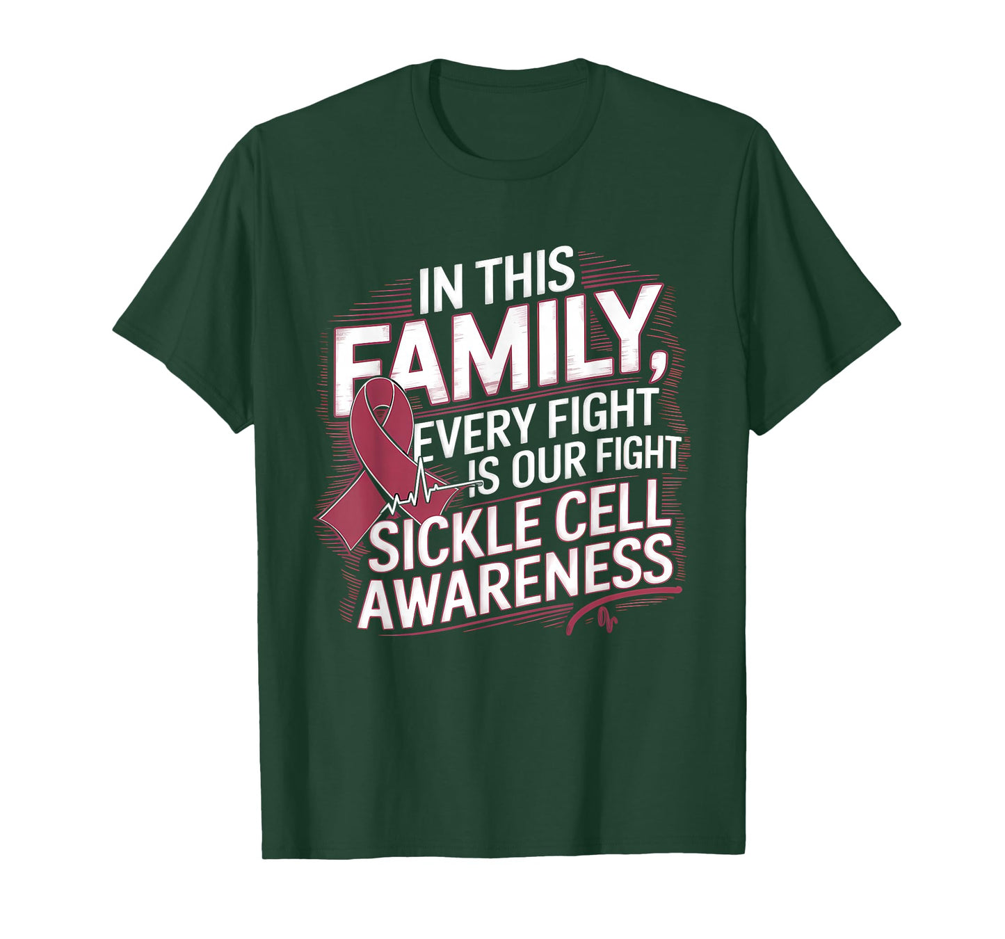 Sickle Cell Awareness Anemia Every Fight Is Our Fight T-Shirt