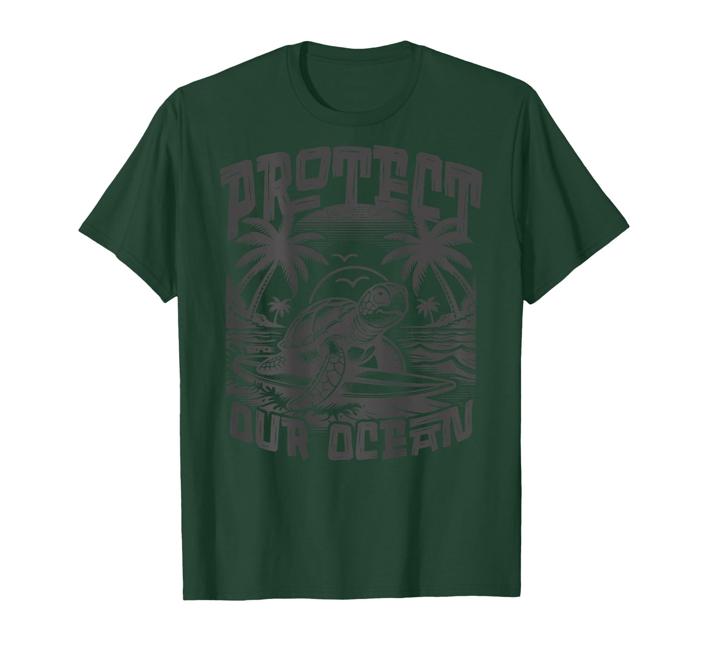 Save Sea Life Turtle Tee Protect Our Ocean Surf Beach Nature T-Shirt