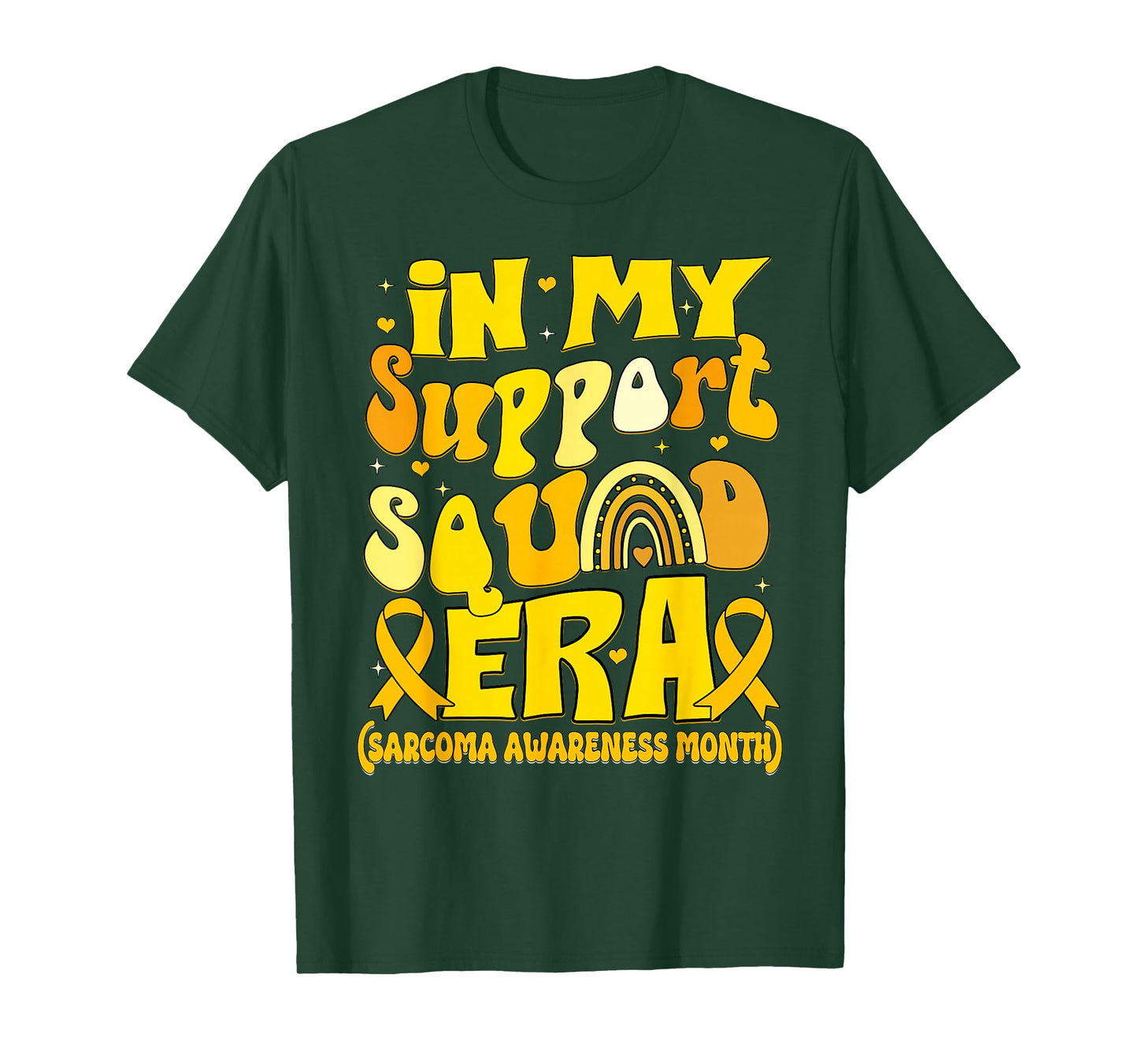 In My Support Squad Era Advocate Sarcoma Awareness T-Shirt