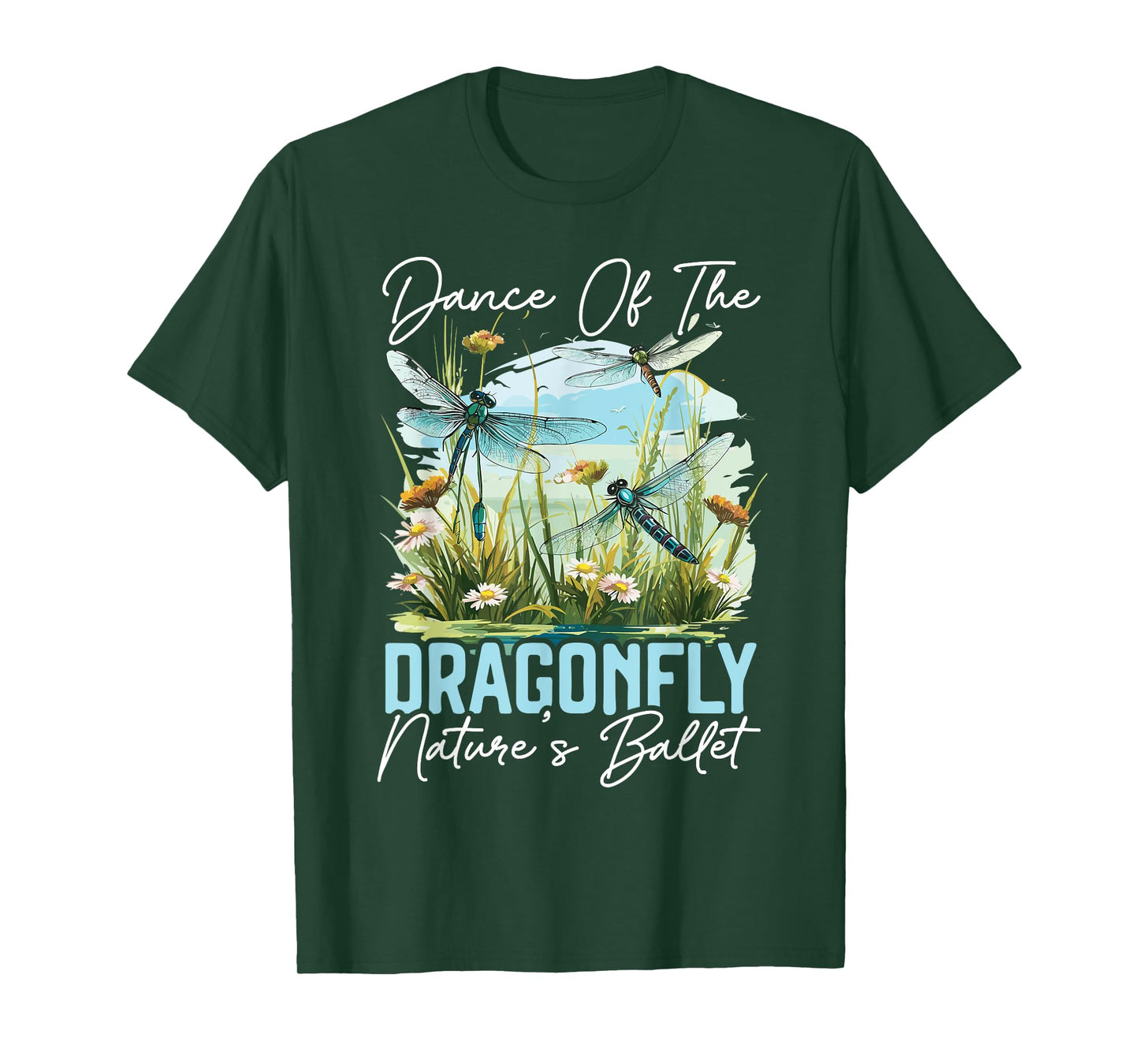 Dragonfly Flying Insect Lover Entomology Dragonflies T-Shirt