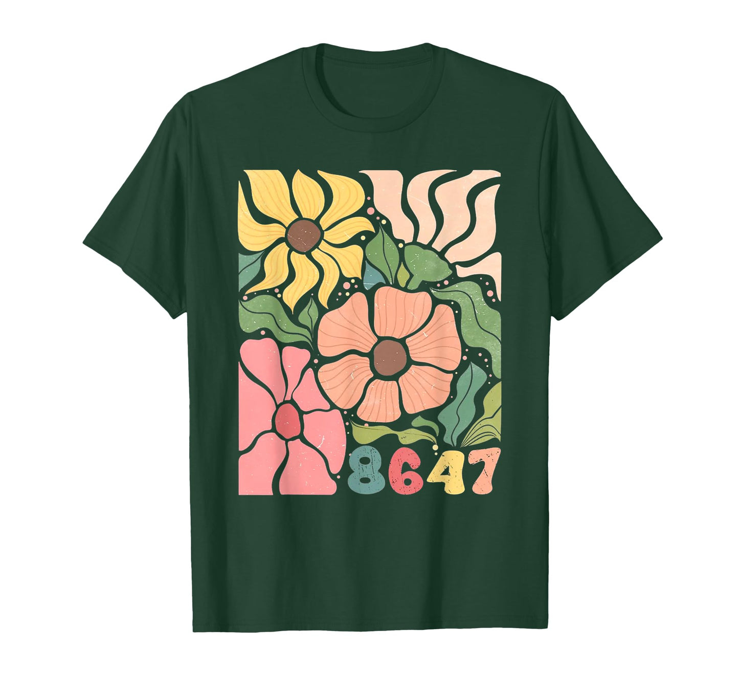 Floral Subtle Anti 8647 T-Shirt
