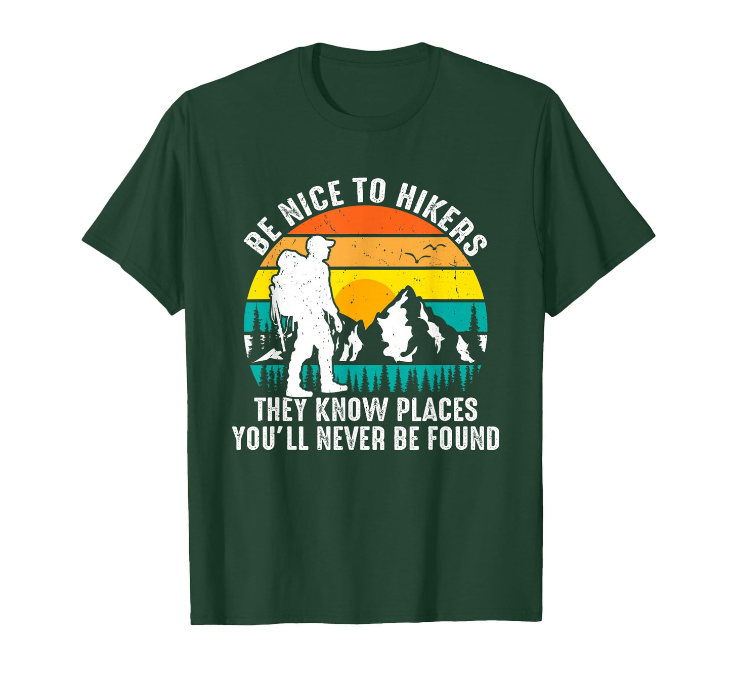 Mountain Hiking Hiker Outdoor Nature Explorer Adventure T-Shirt
