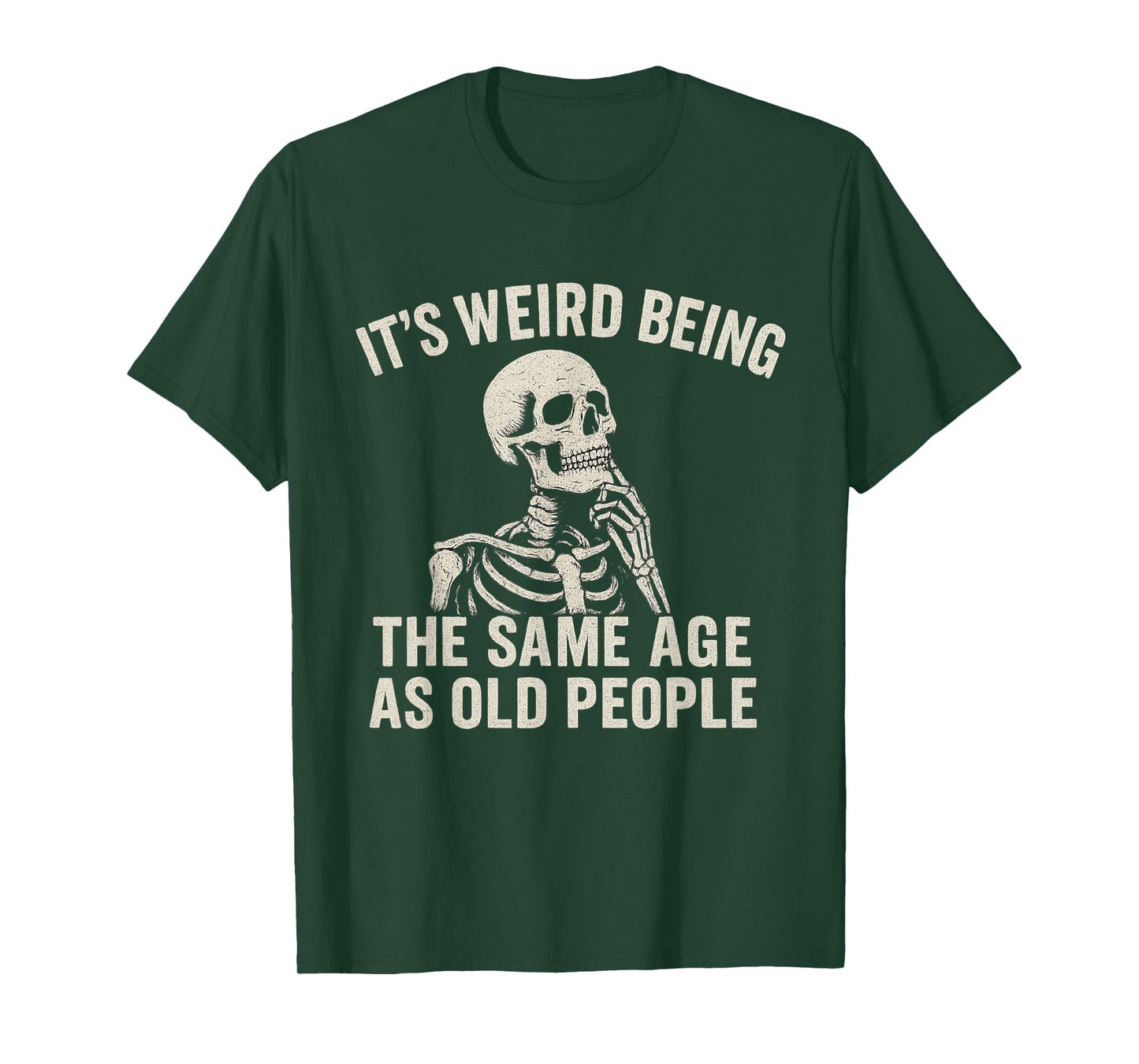 Spooky Weird Being The Same Age as Old People T-Shirt