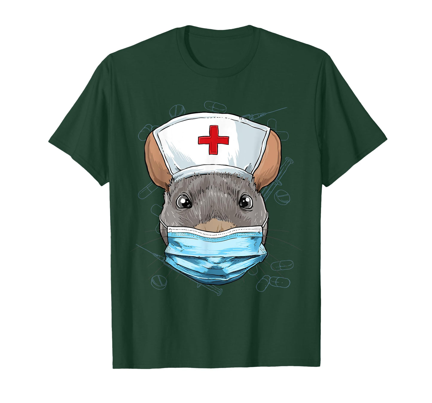 Rat Nurse Practitioner RN Nursing School Graduation T-Shirt