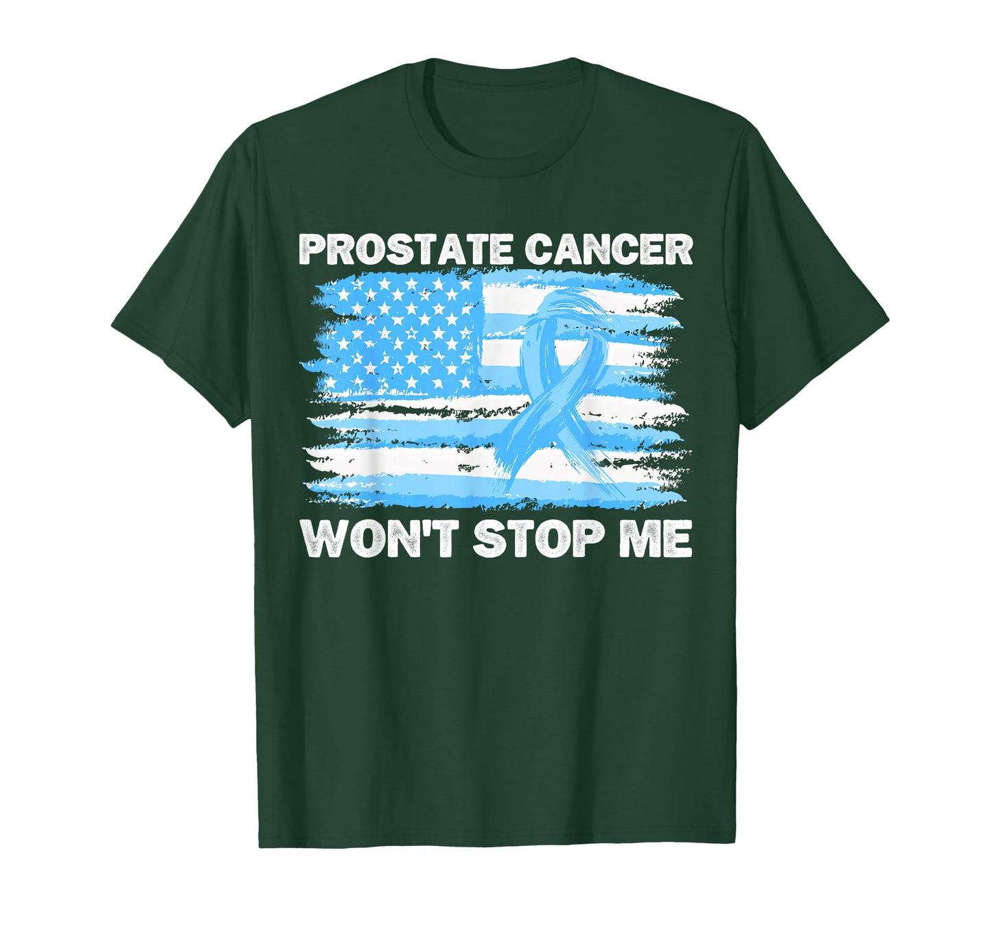 Prostate Cancer Warrior Men Dad Prostate Cancer Awareness T-Shirt