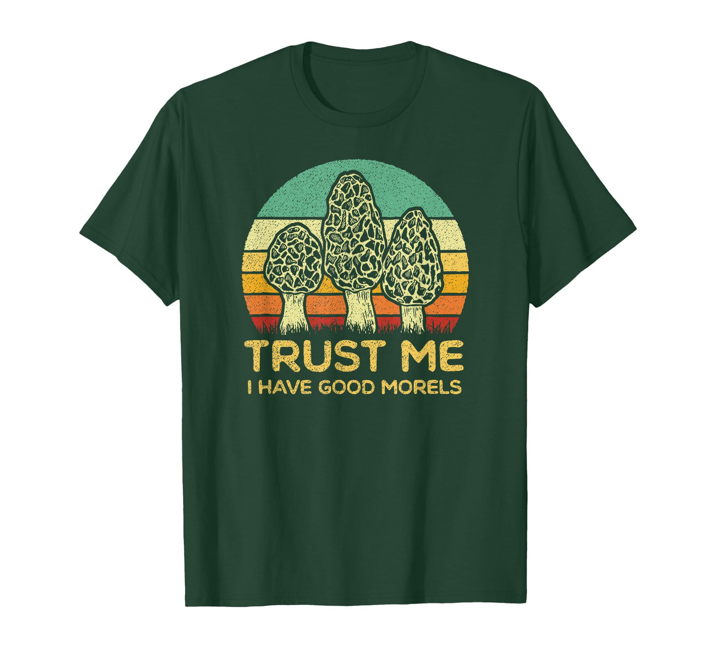 Morel Mushroom Shirt Funny Foraging Morels Hunters T-Shirt T-Shirt