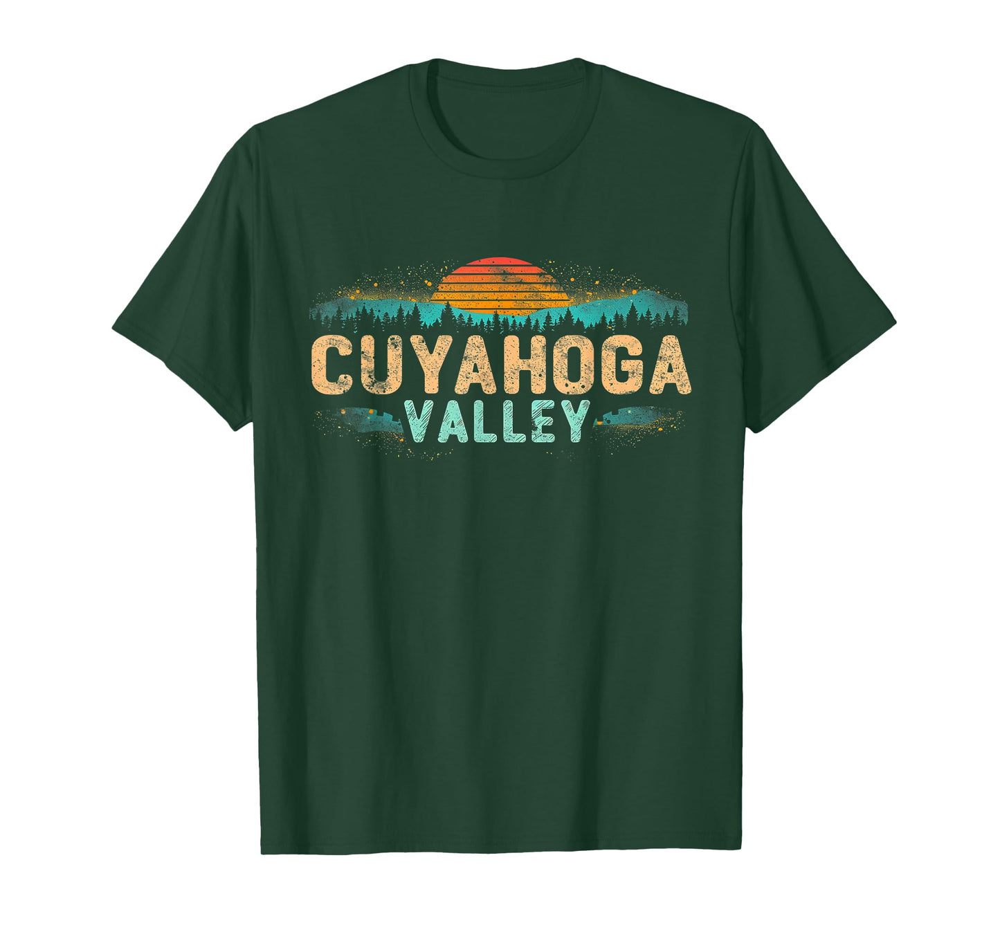 Cuyahoga Valley - US National Park Vintage Men Women Ohio T-Shirt