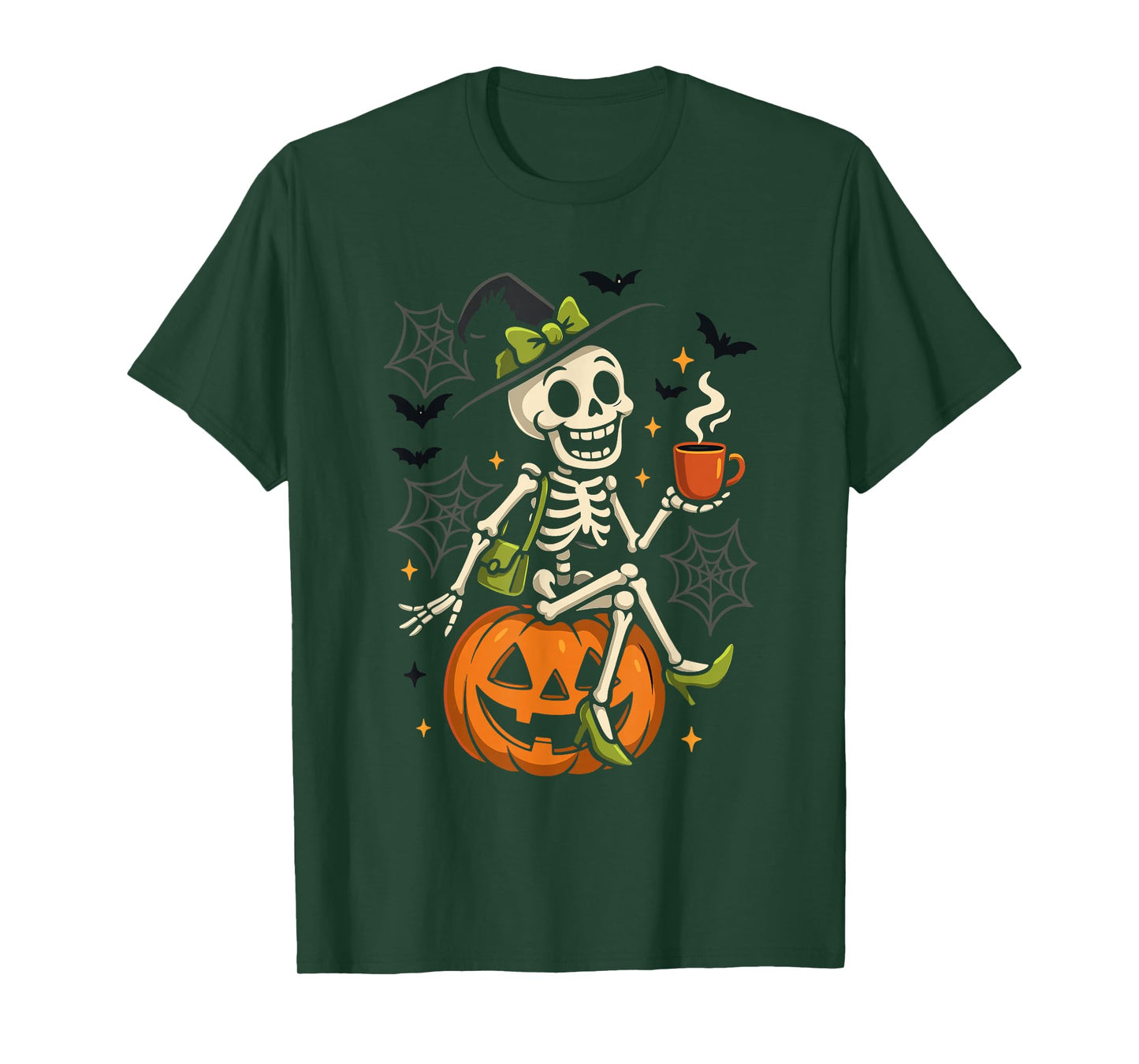 Skeleton Coffee T-Shirt