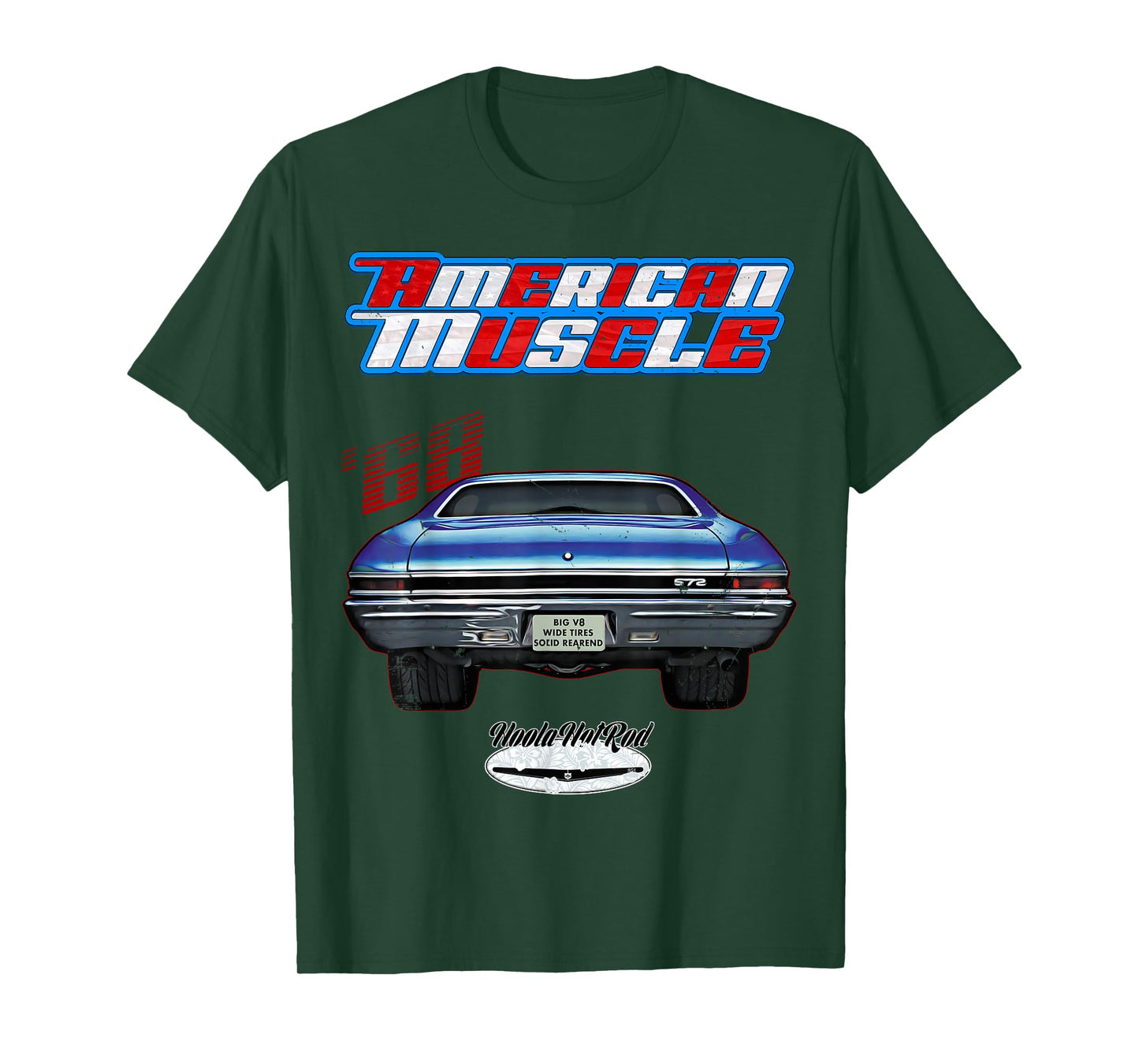 1968 Chevelle,Muscle Car,SS454,SS427,SS396,Hotrod,drag race T-Shirt