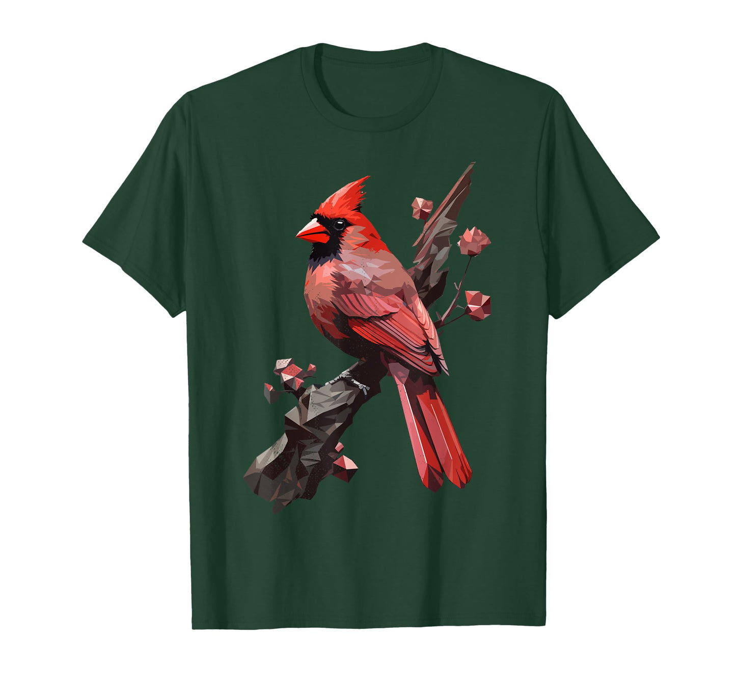 Cardinal bird. Nature's ruby. Beauty in red. T-Shirt